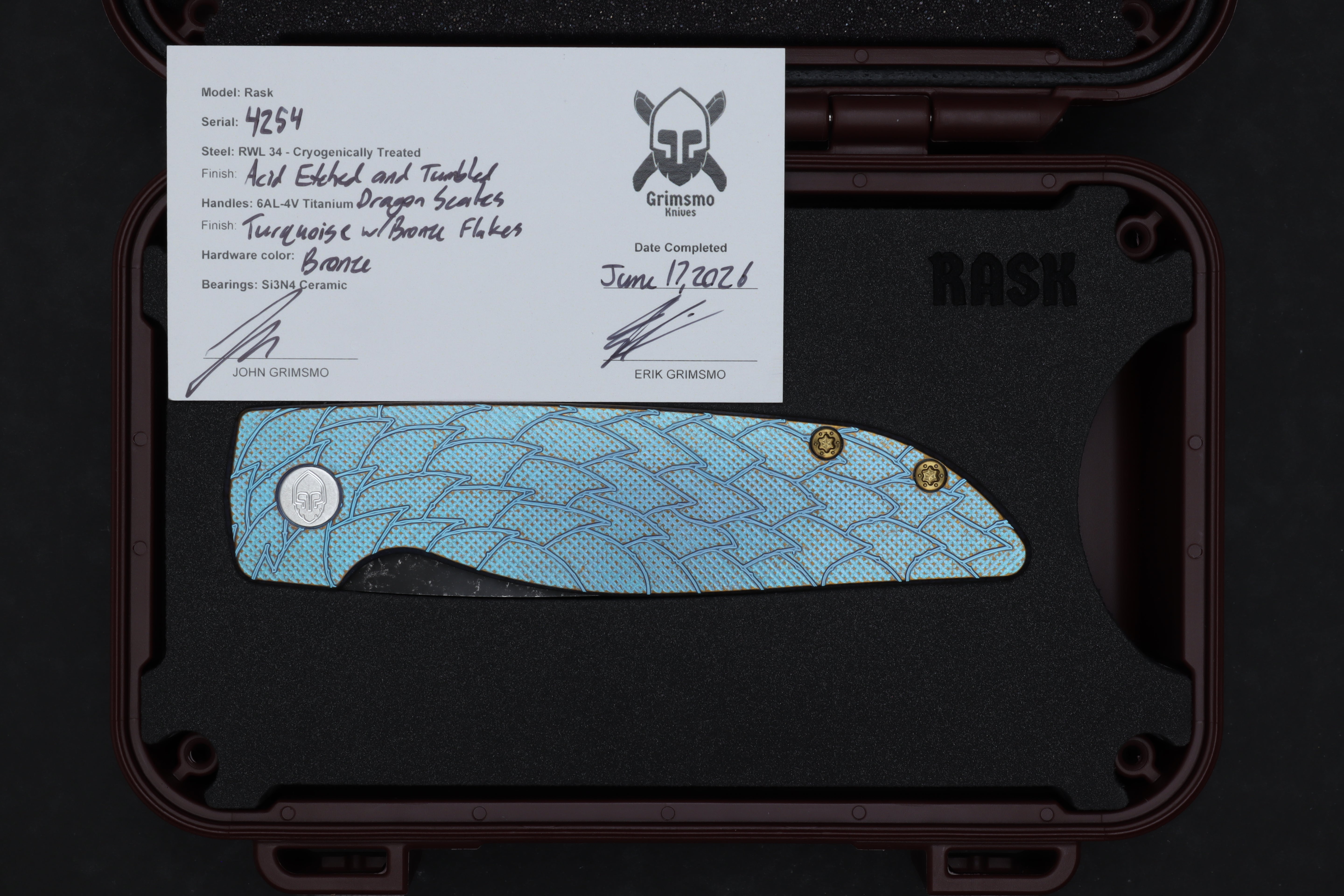 Rask #4254 9278340618