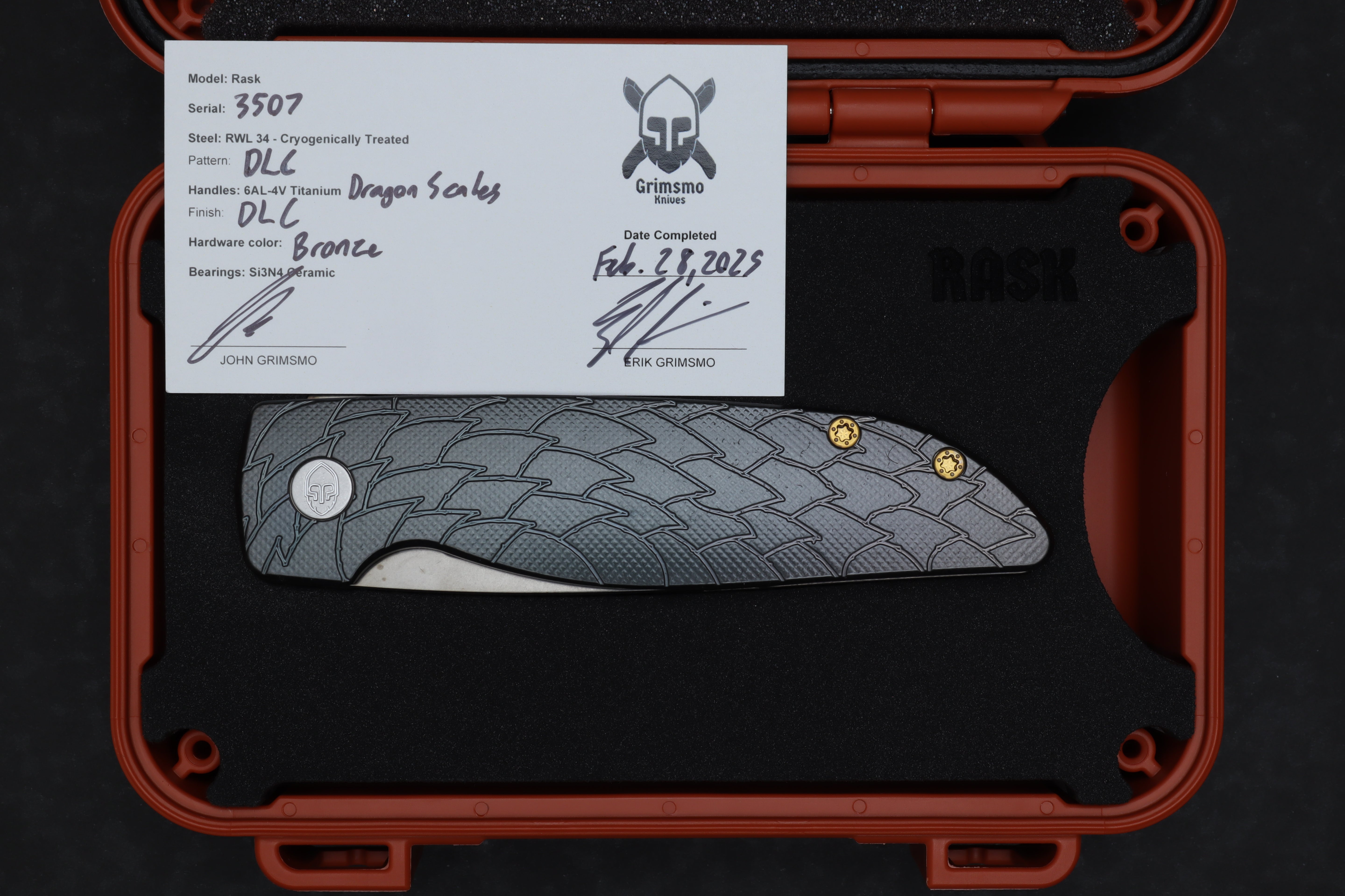 Rask #3507 9278340304