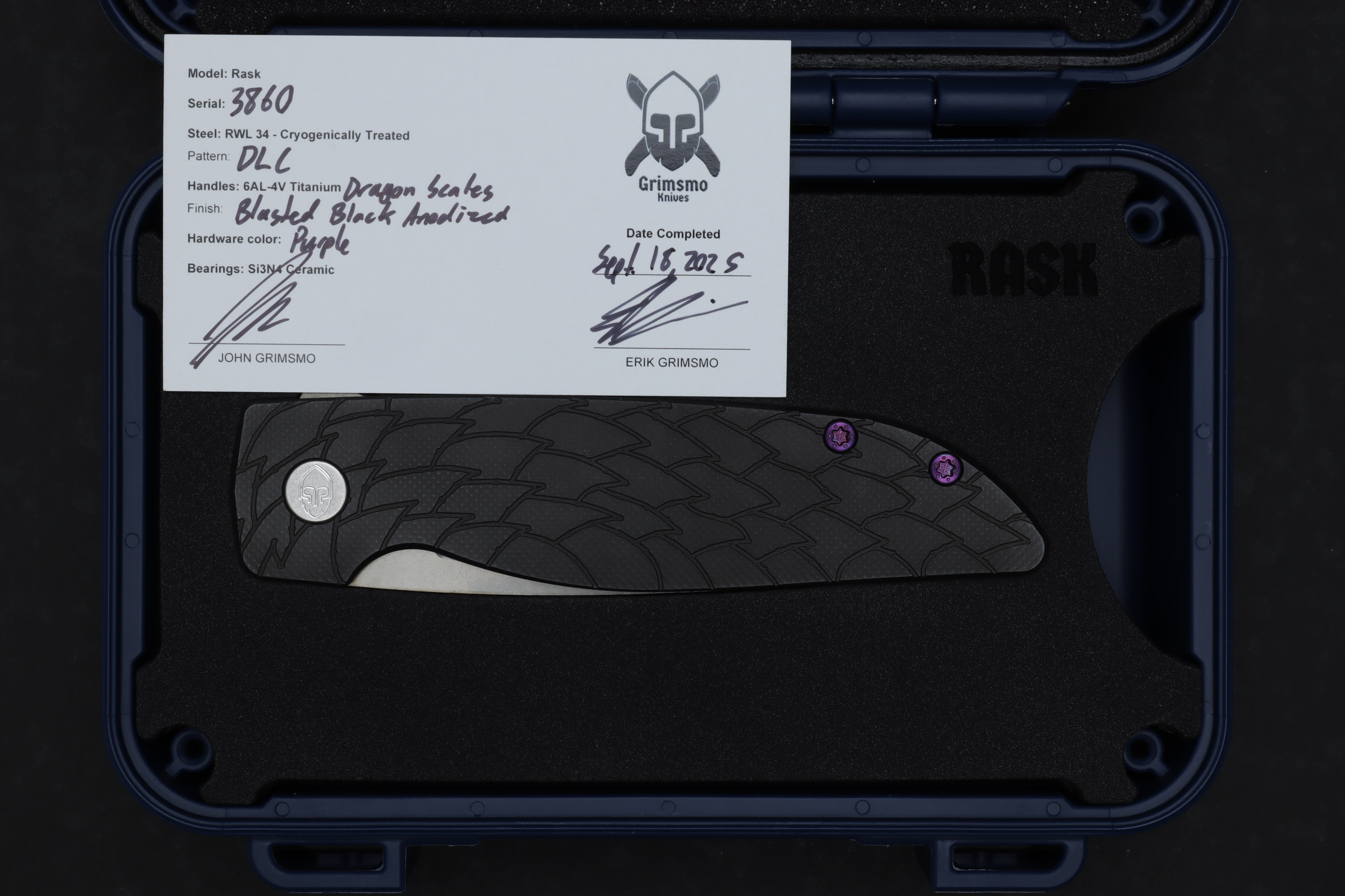 Rask #3860 9278340922