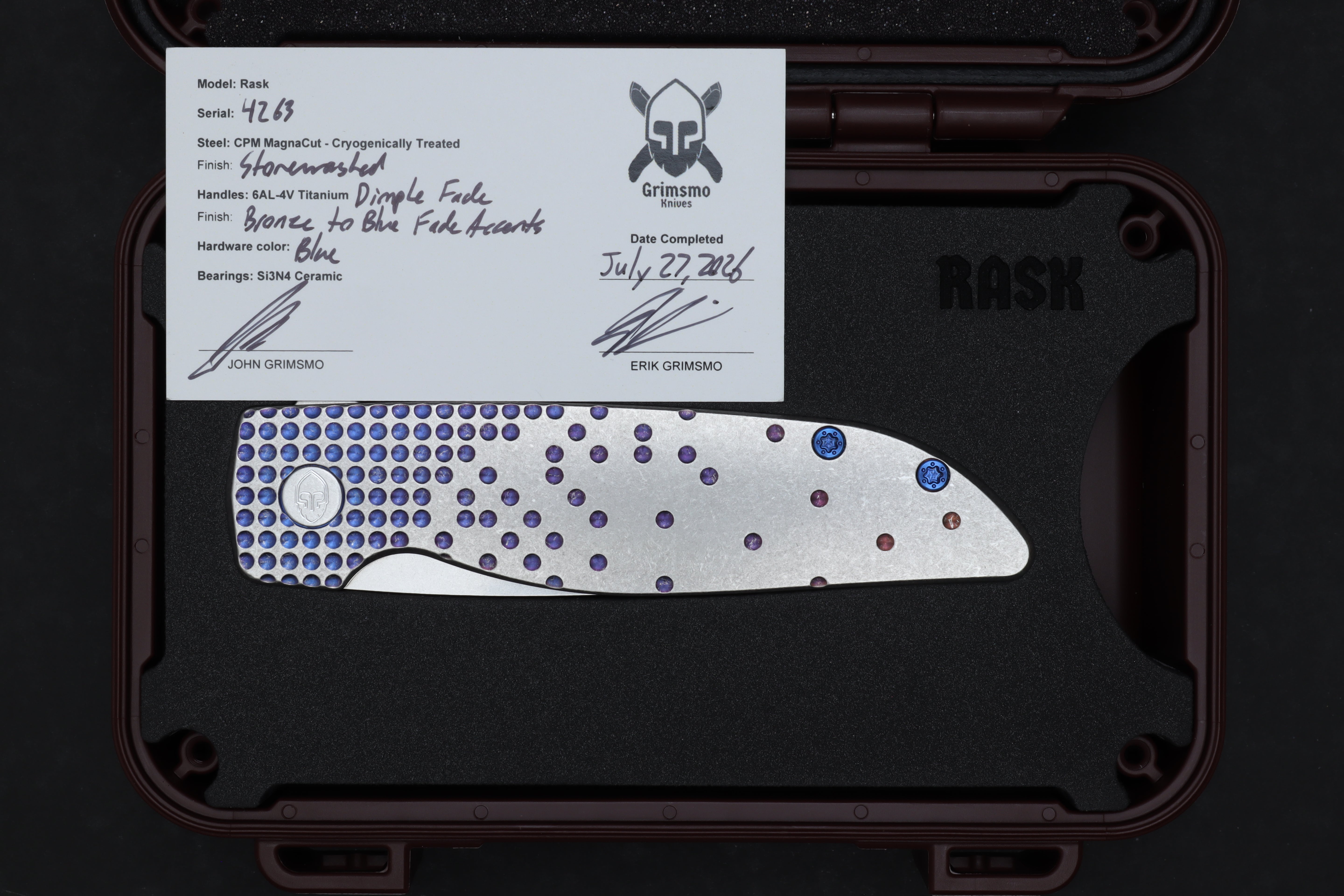 Rask #4263 9278340730