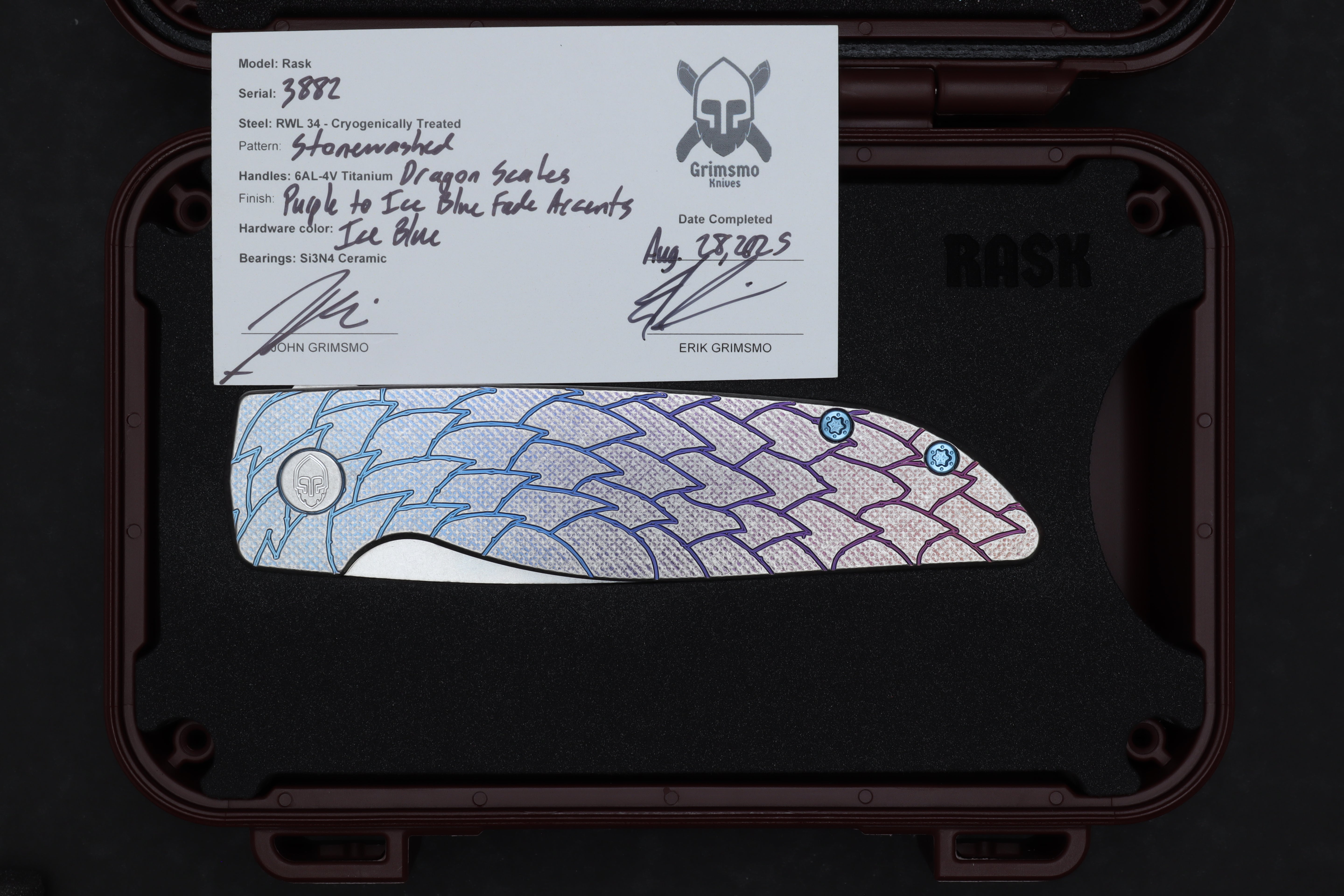 Rask #3882 9278340911