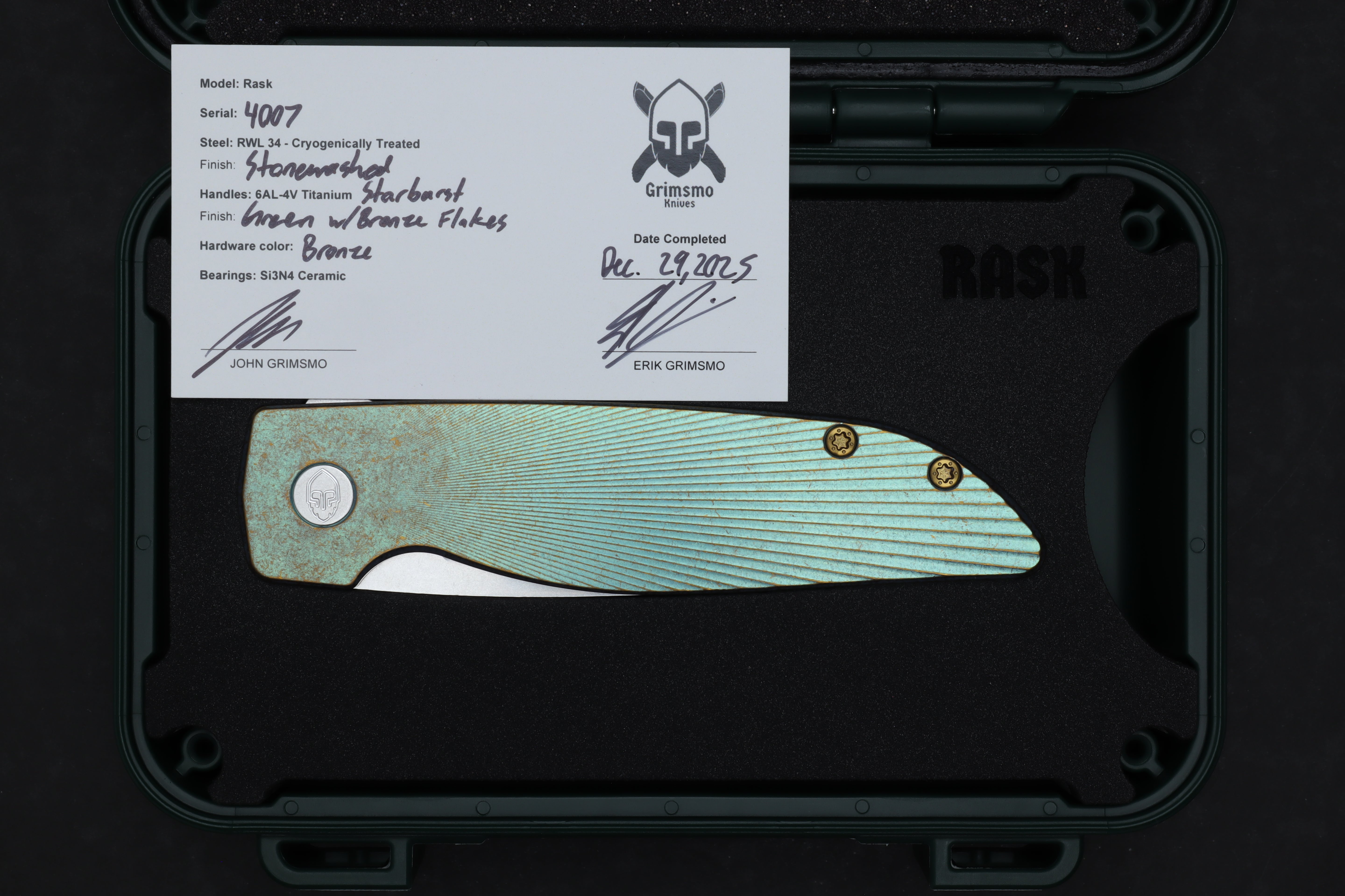 Rask #4007 9278340108