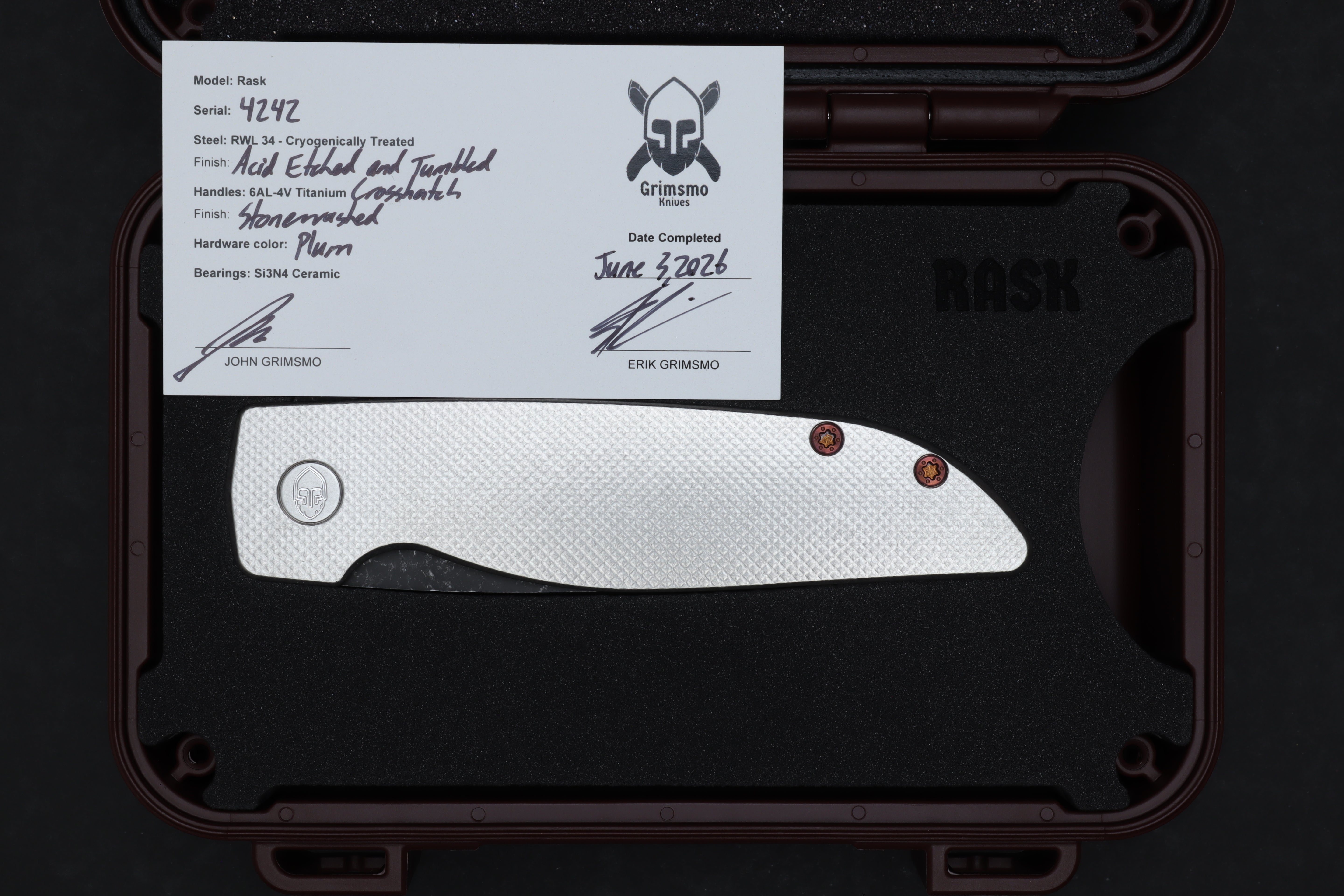 Rask #4242 9278340604
