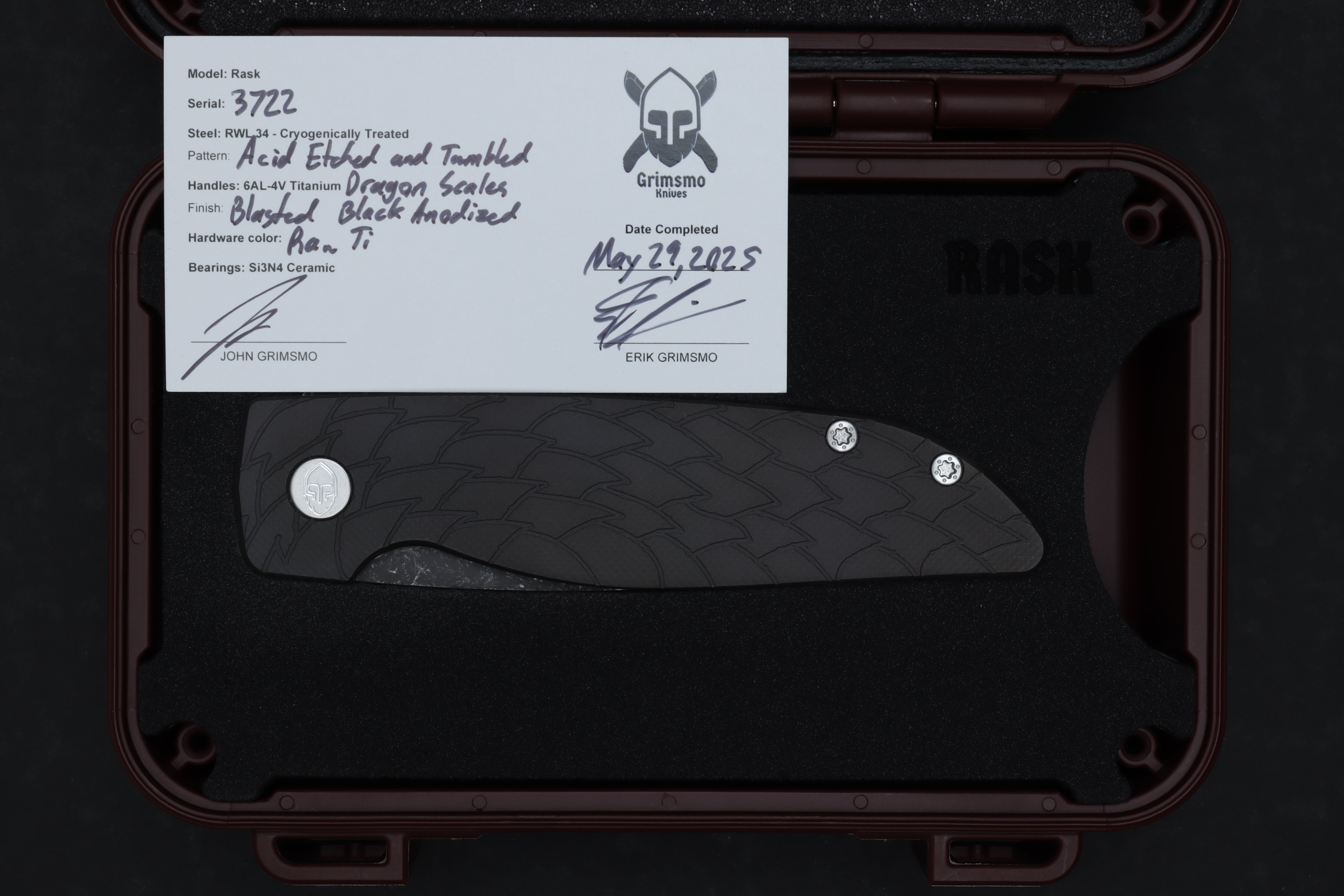 Rask #3722 9278340604
