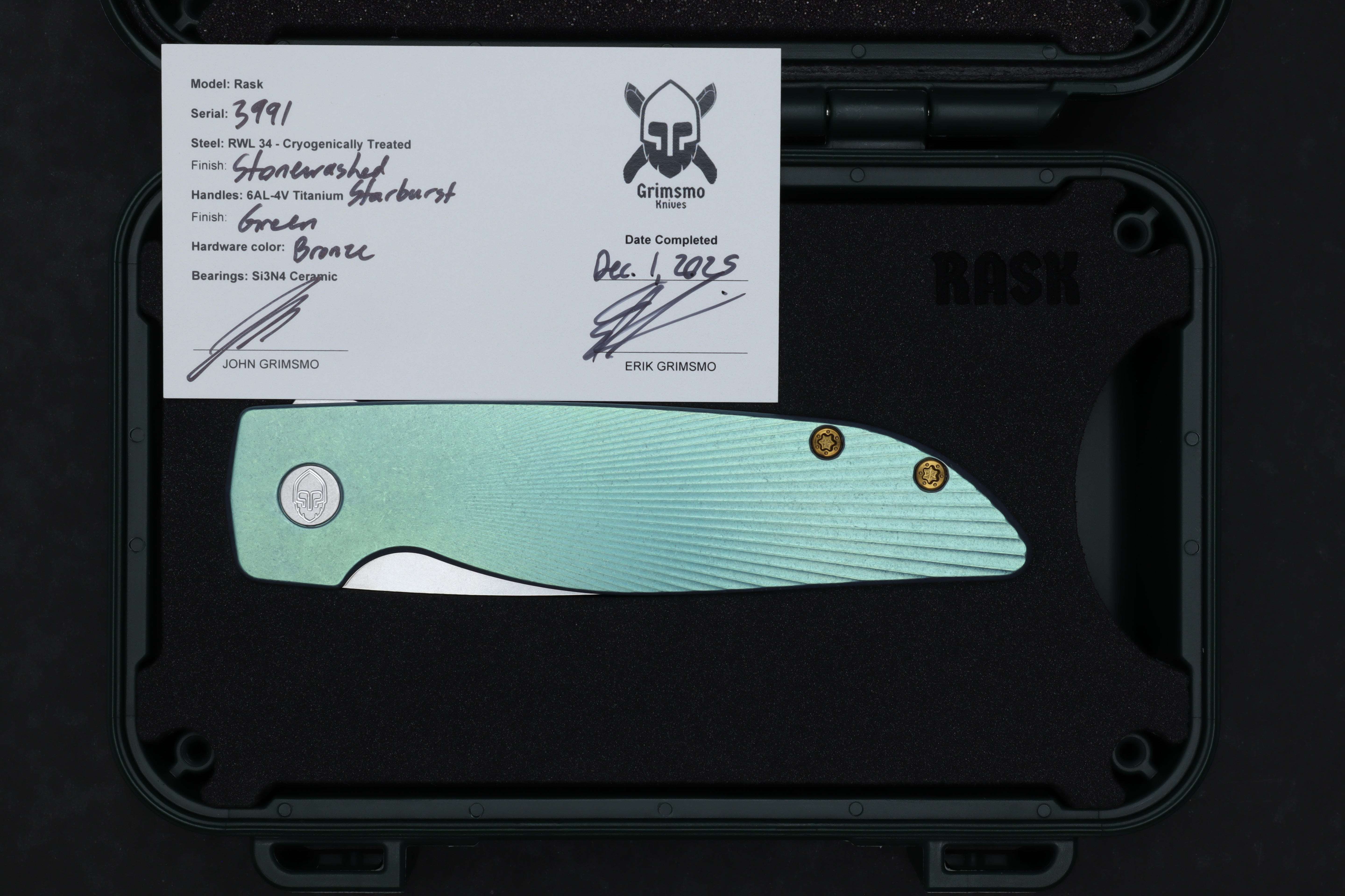 Rask #3991 9278341202