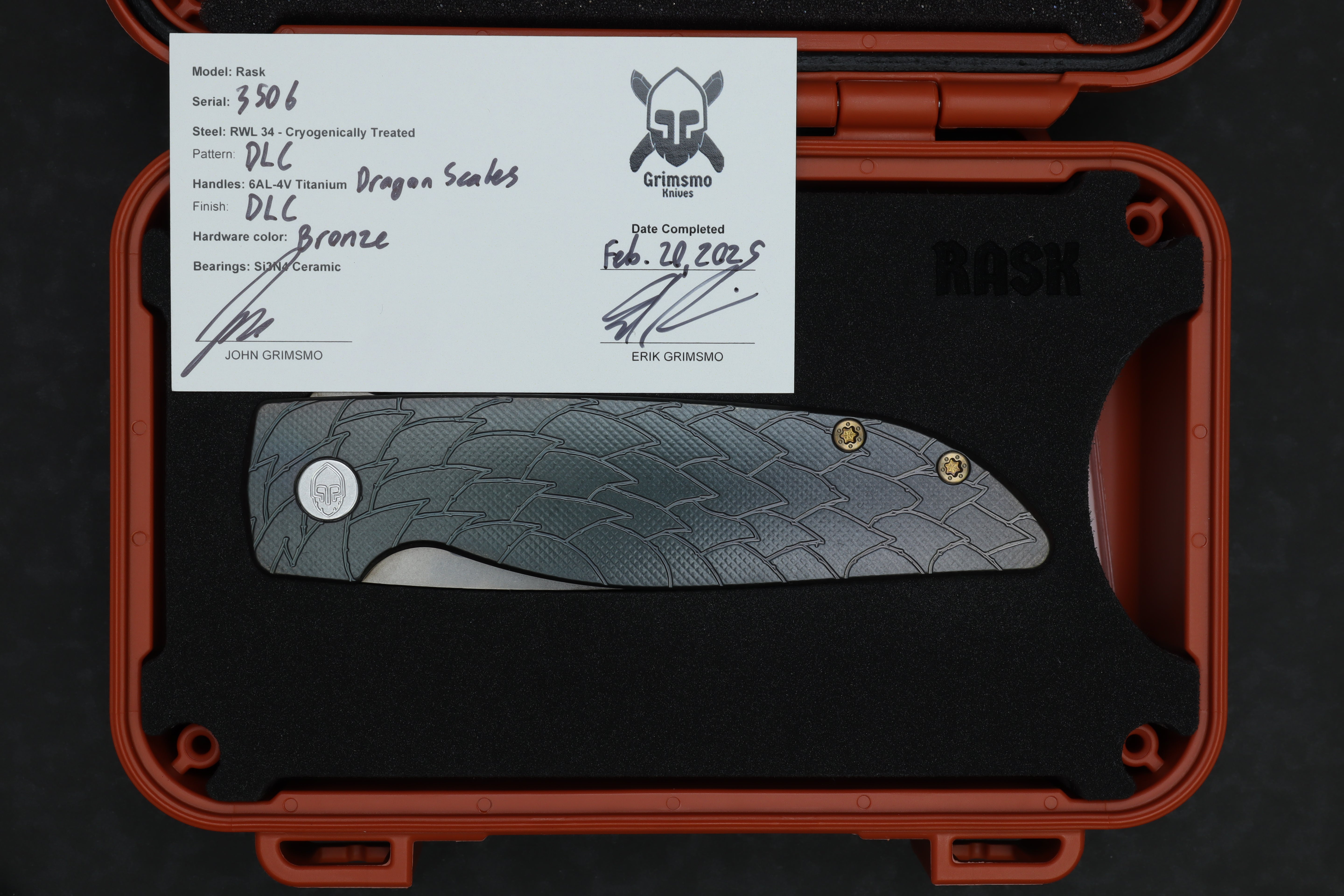 Rask #3506 9278340224