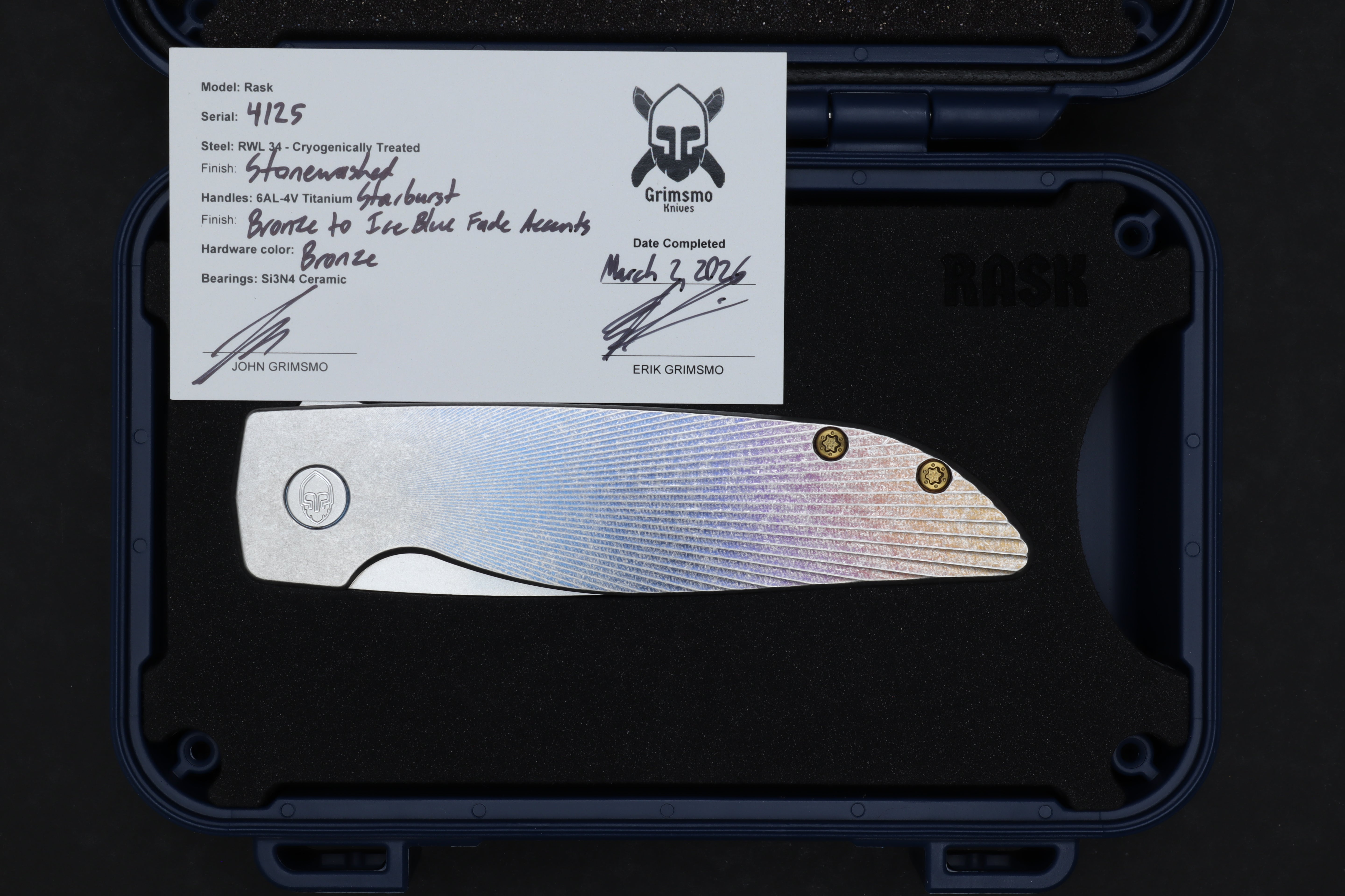 Rask #4125 9278340305