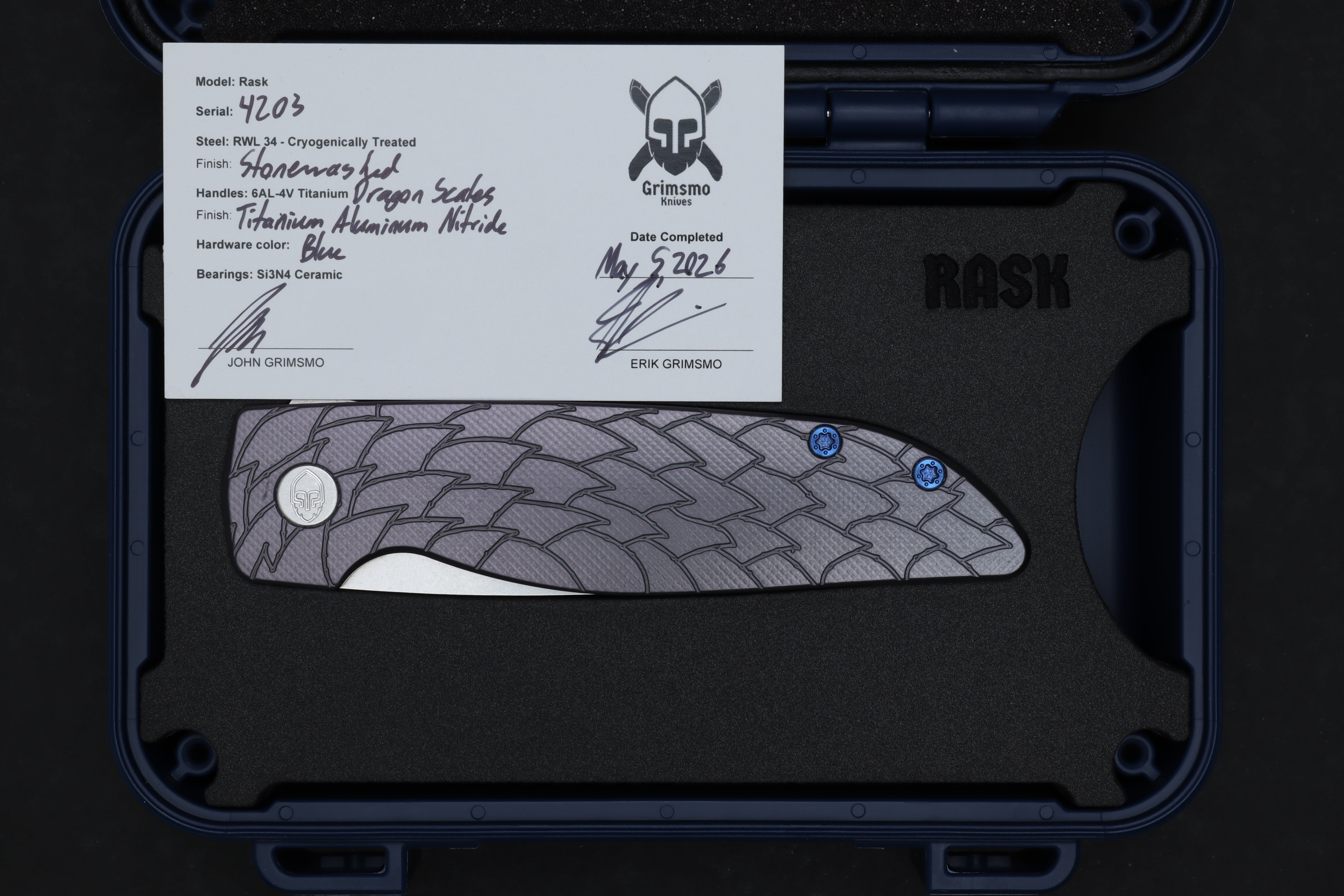 Rask #4203 9278340515