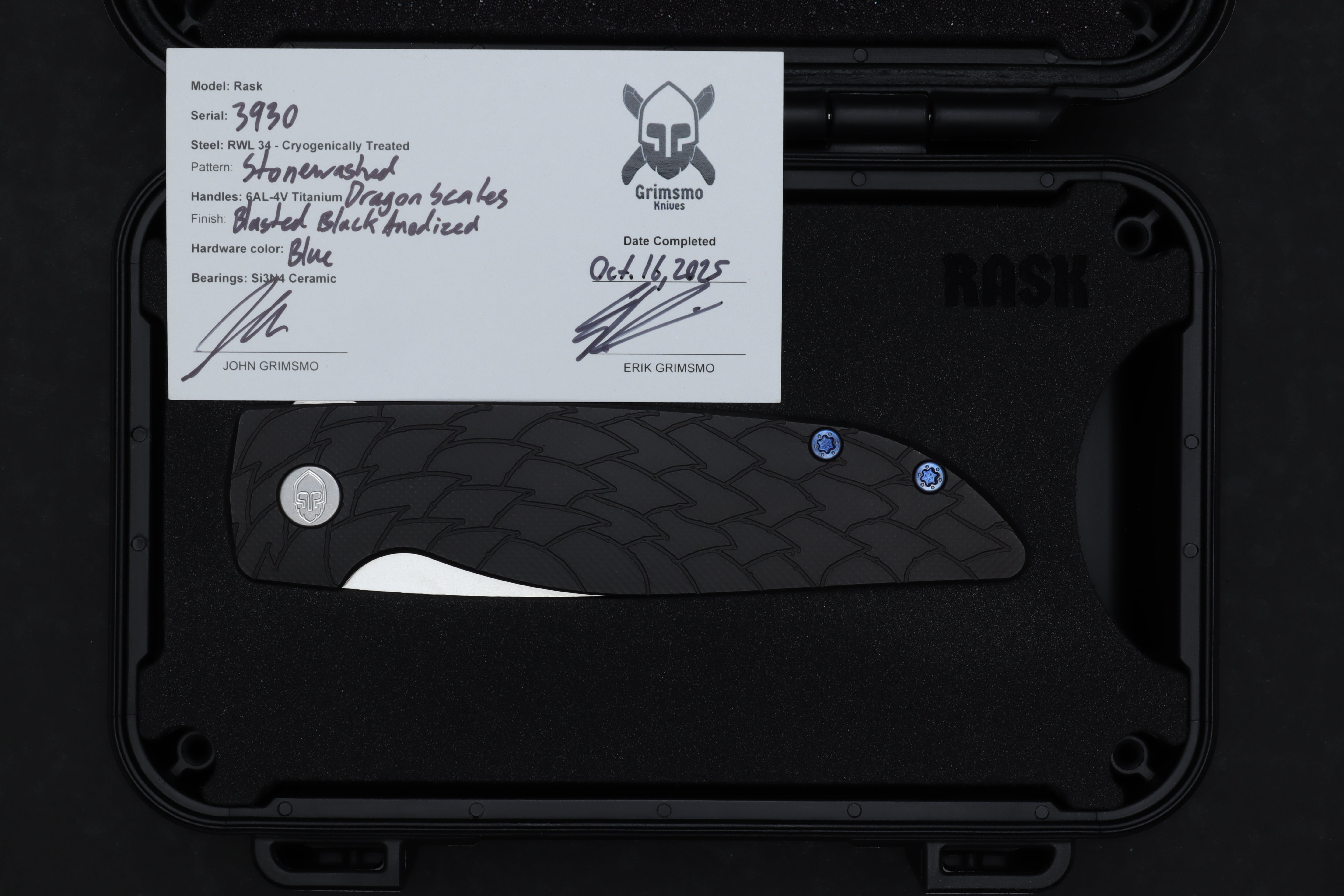 Rask #3930 9278341024