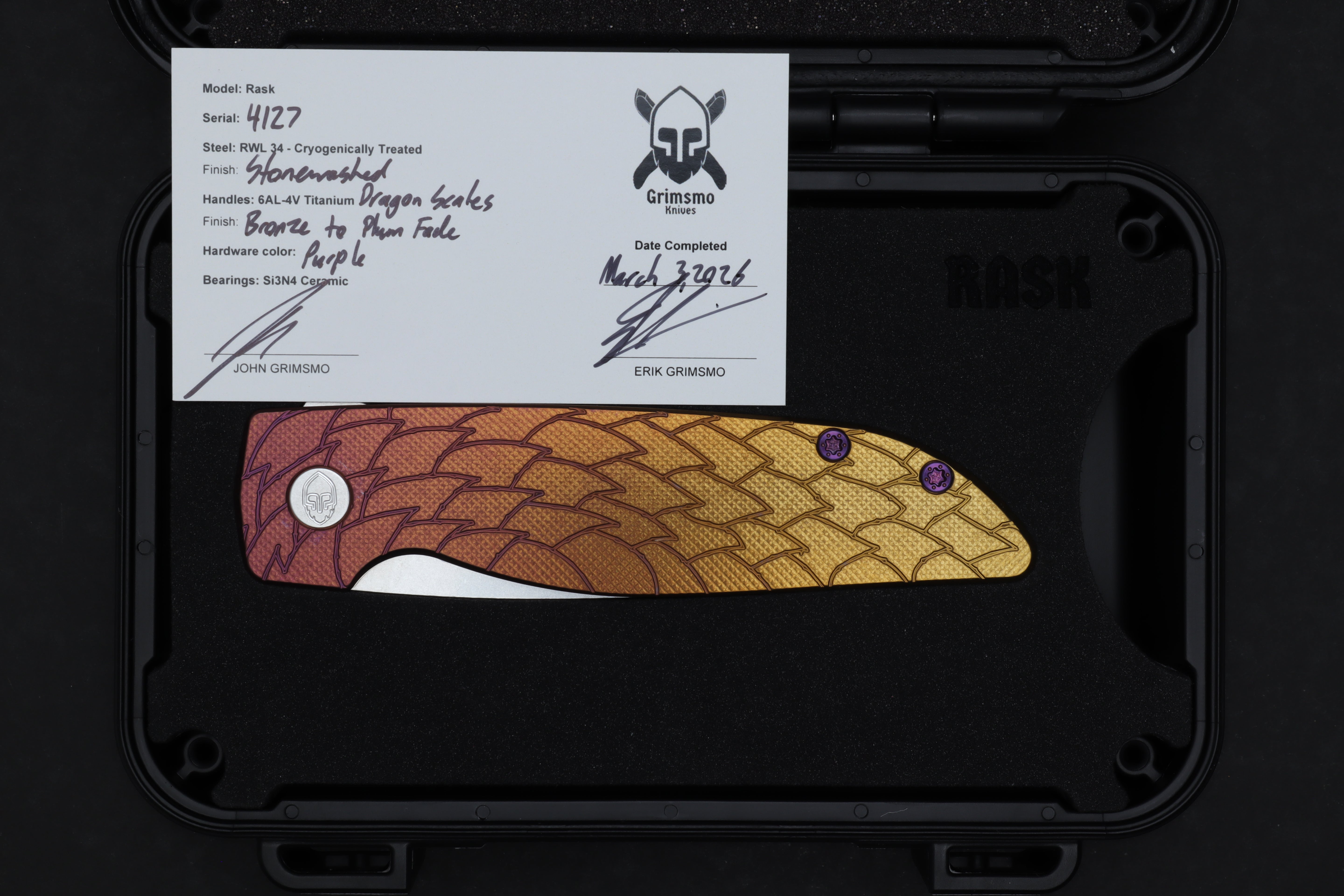 Rask #4127 9278340305