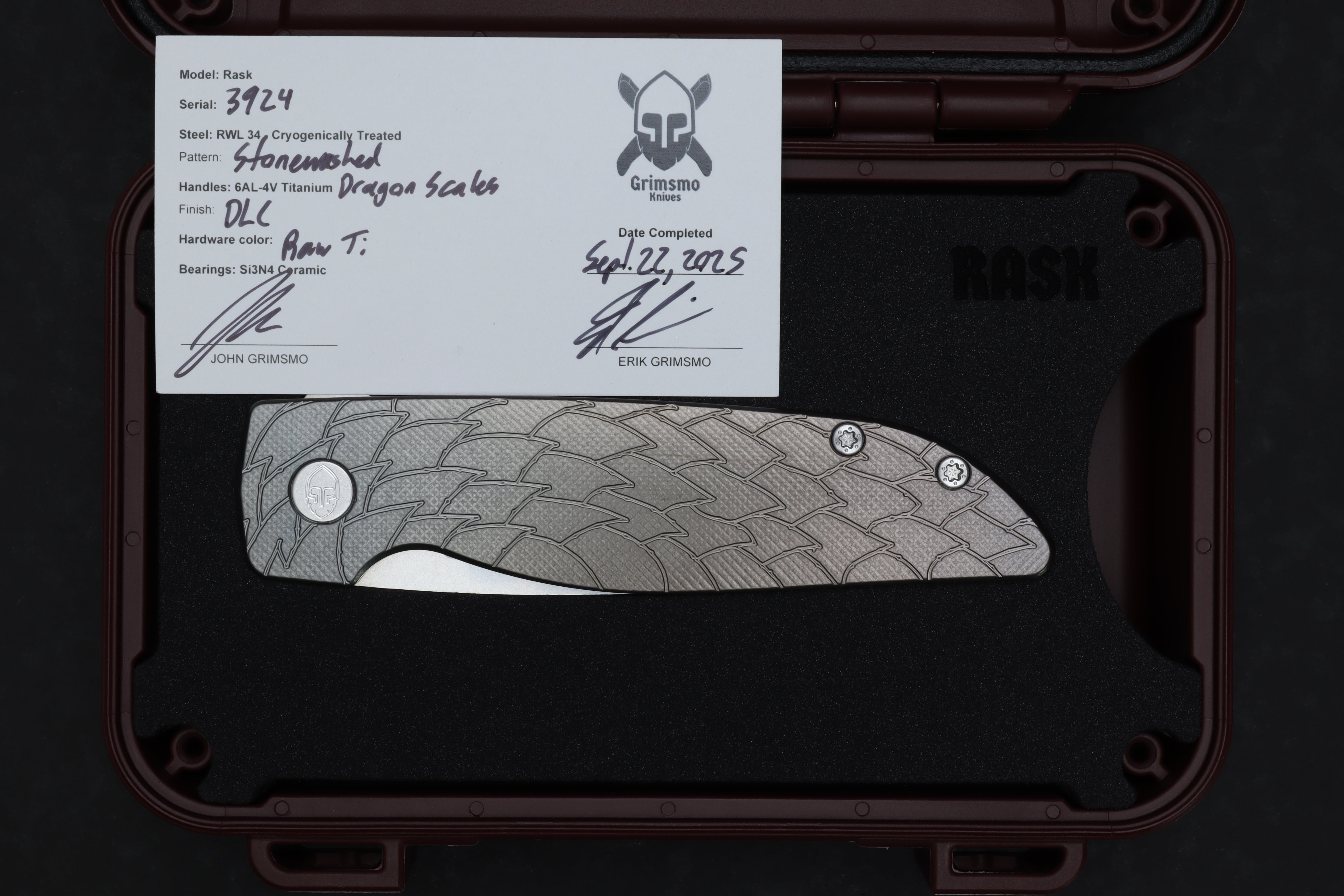 Rask #3924 9278340925