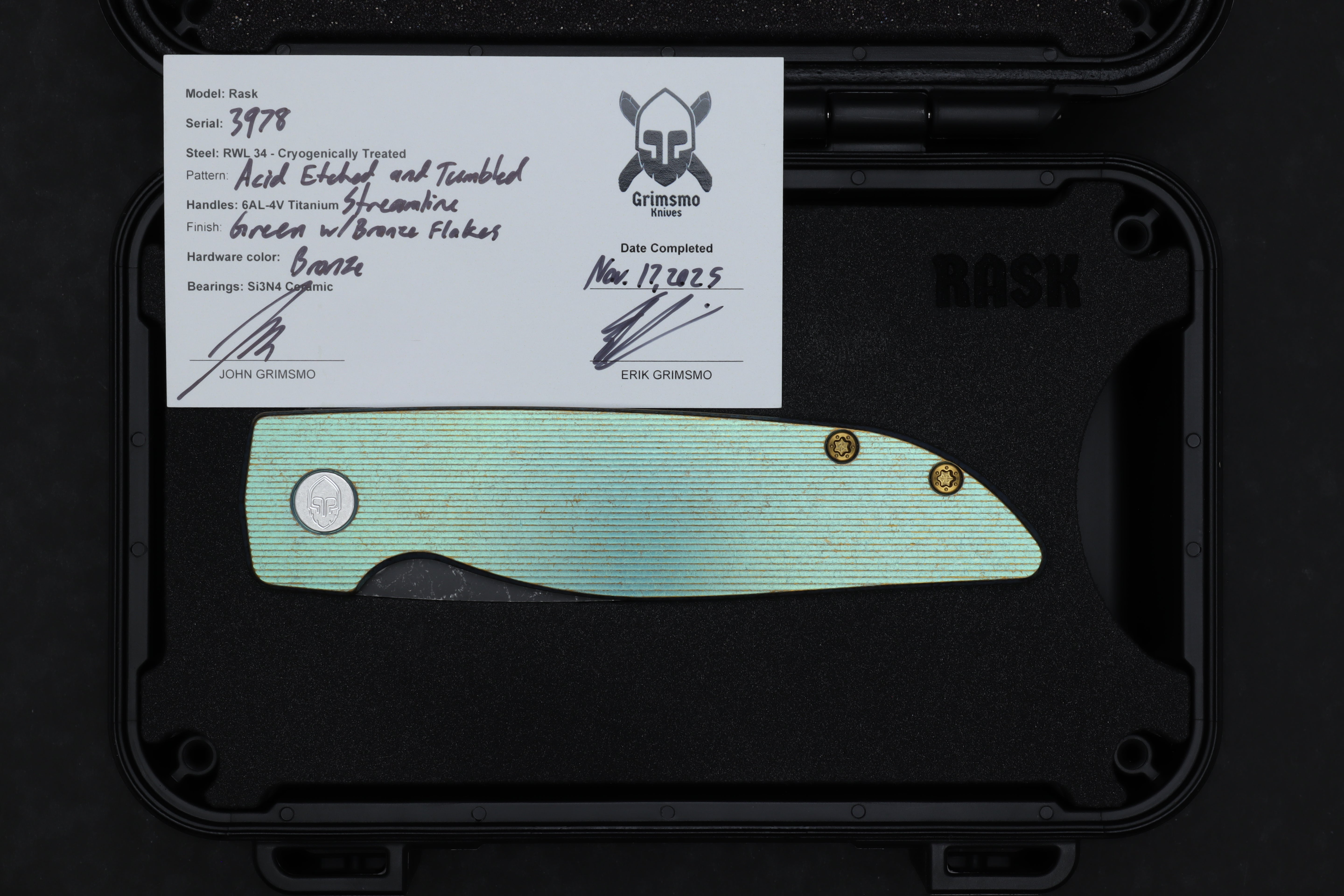 Rask #3978 9278341118