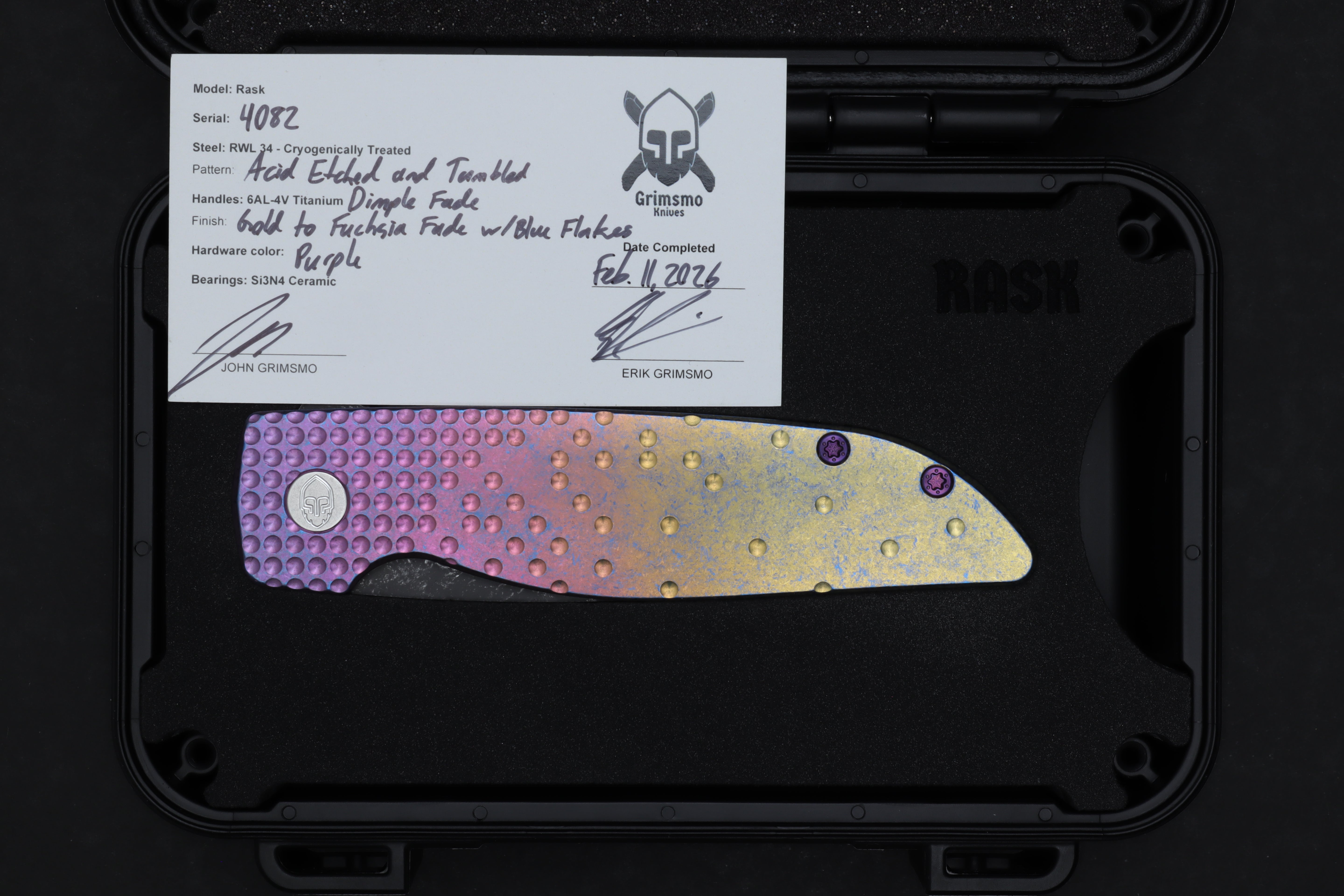 Rask #4082 9278340220