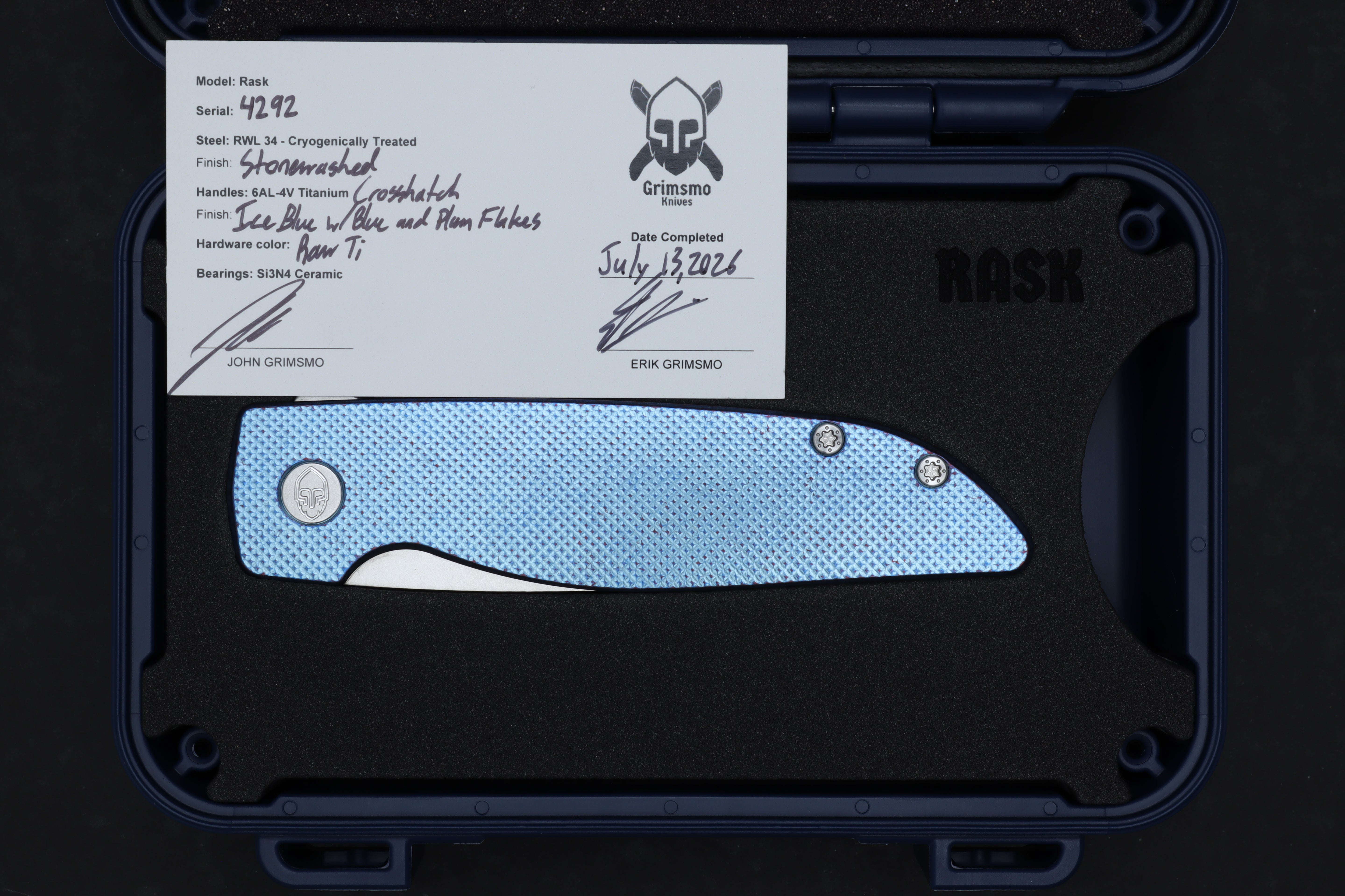 Rask #4292 9278340714