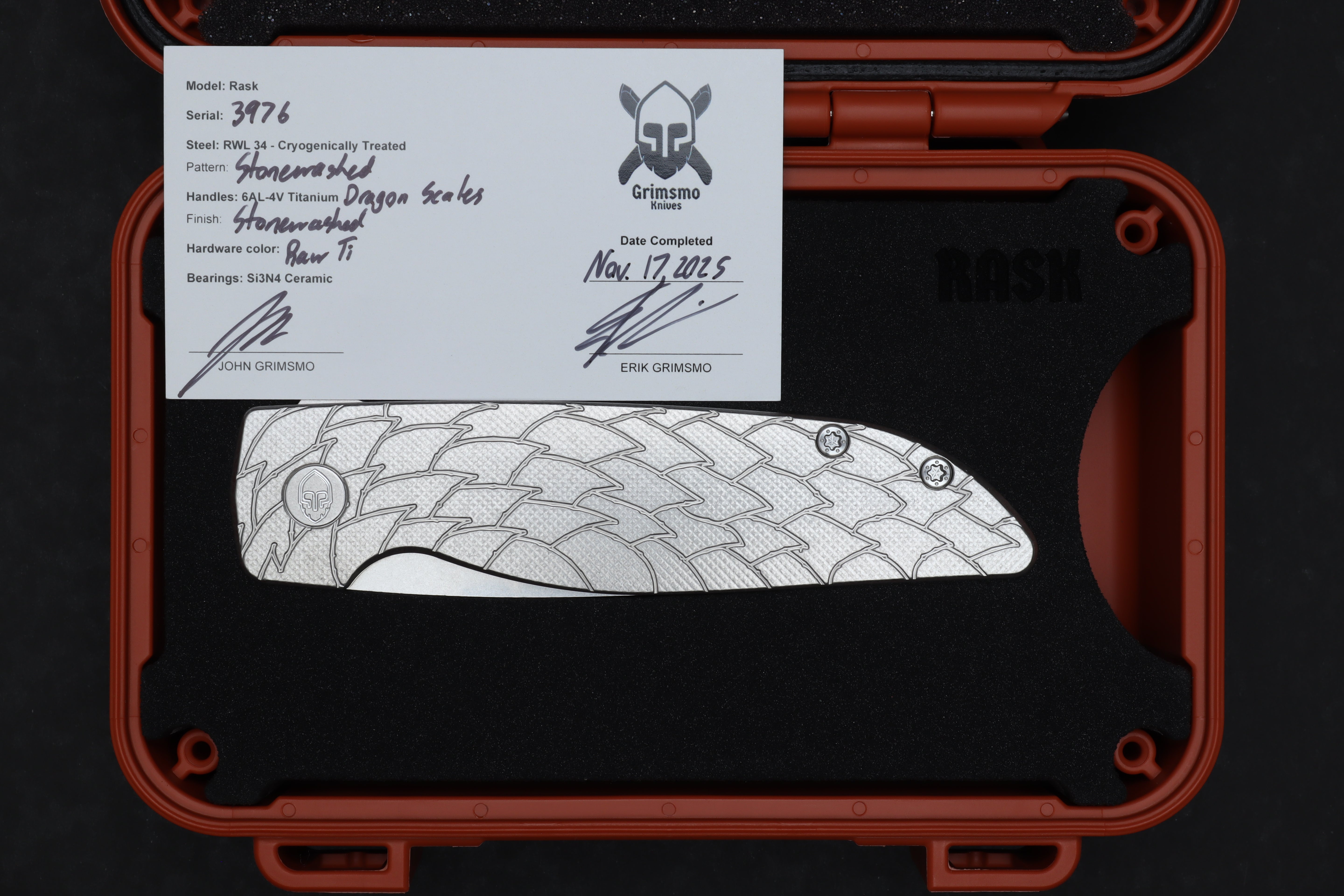 Rask #3976 9278341118