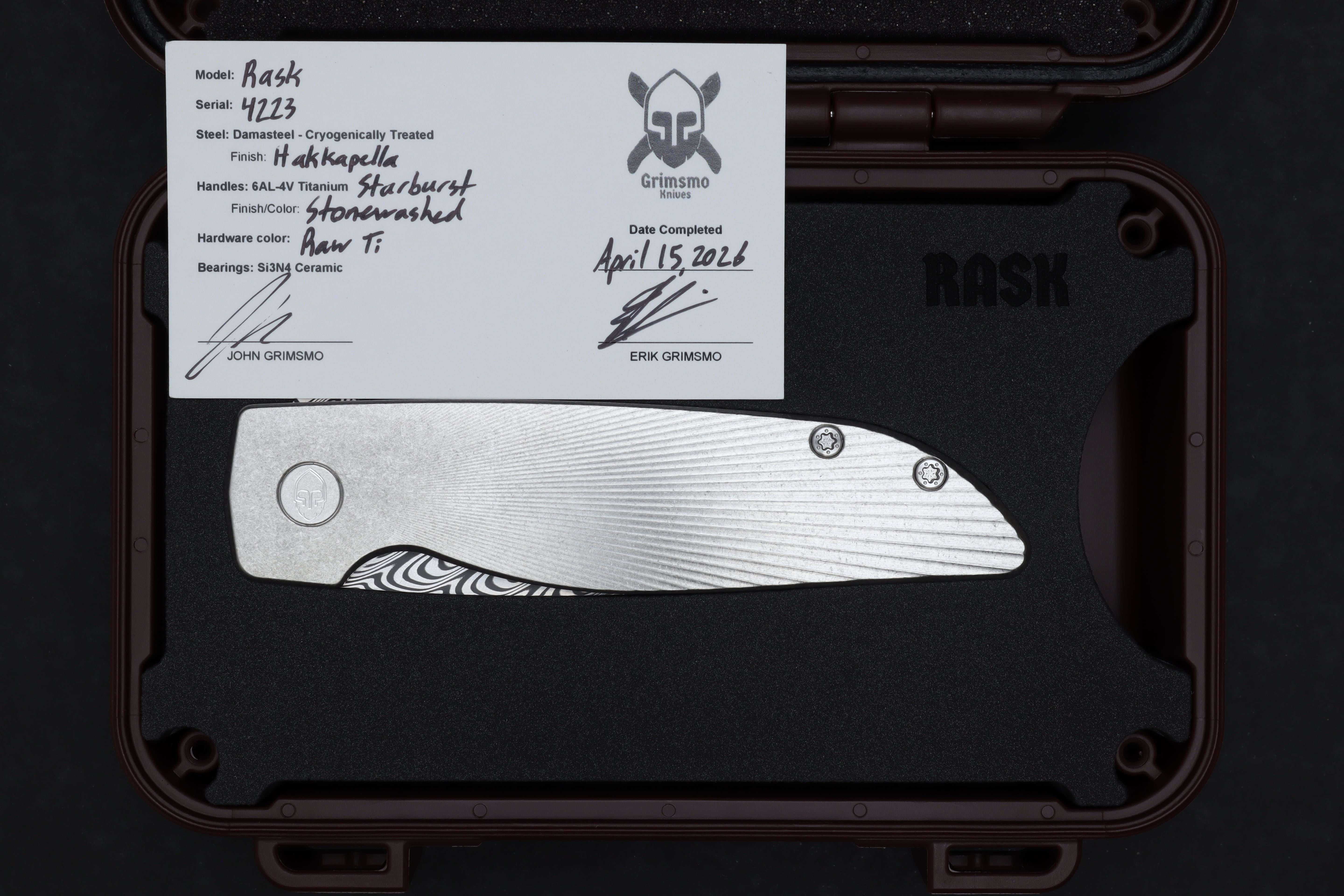 Rask #4223 9278340416