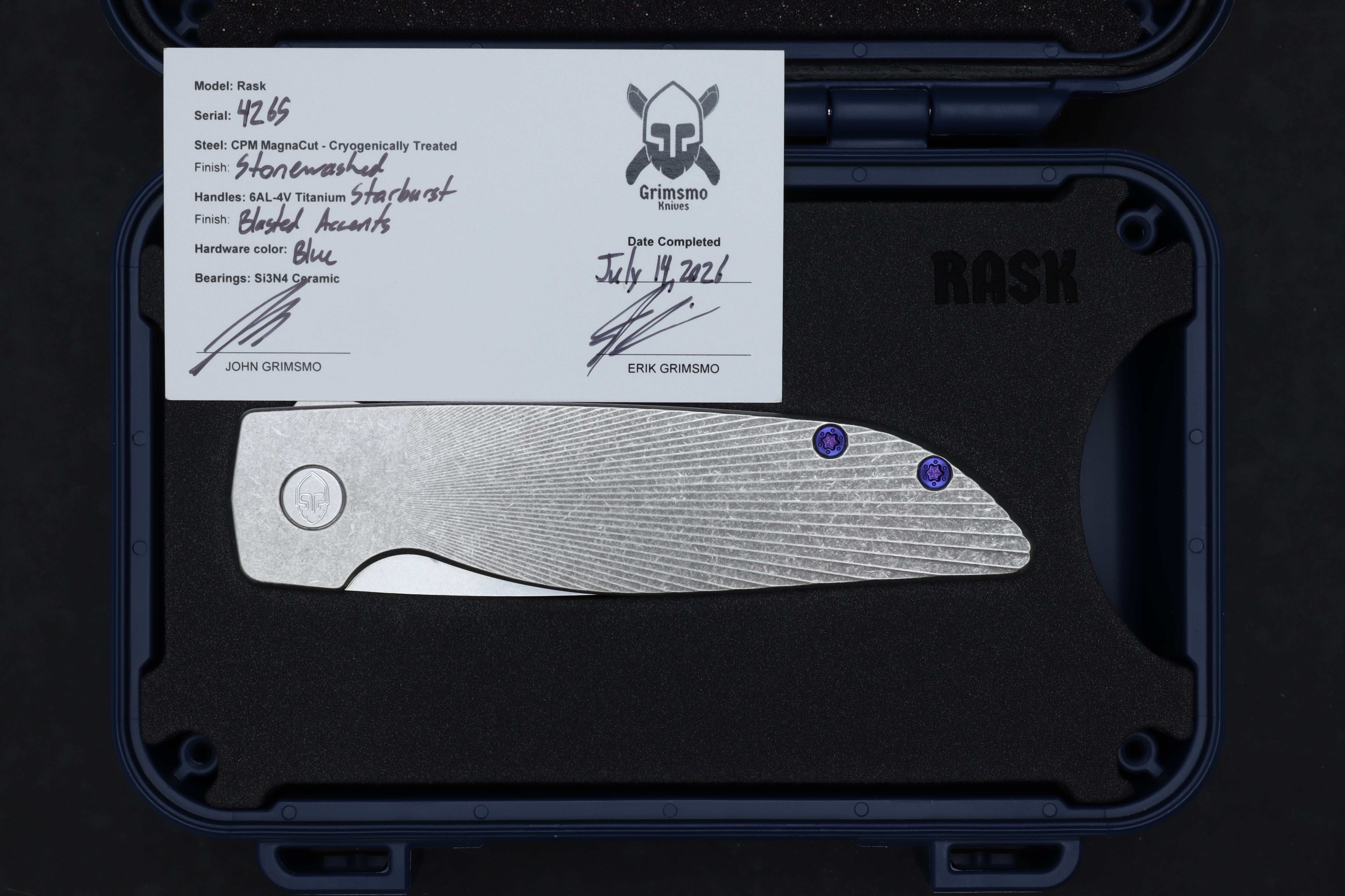 Rask #4265 9278340716