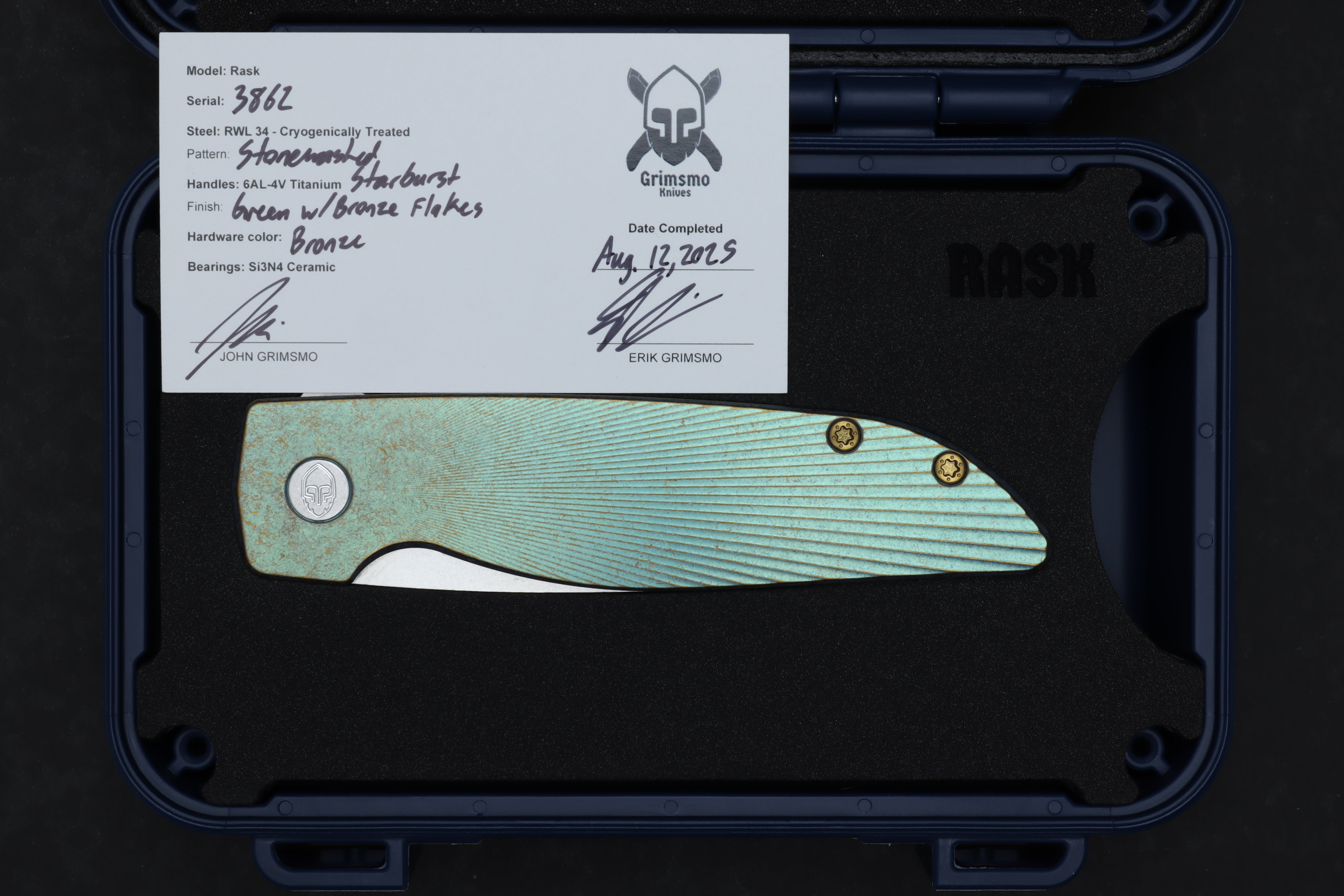 Rask #3862 9278340814