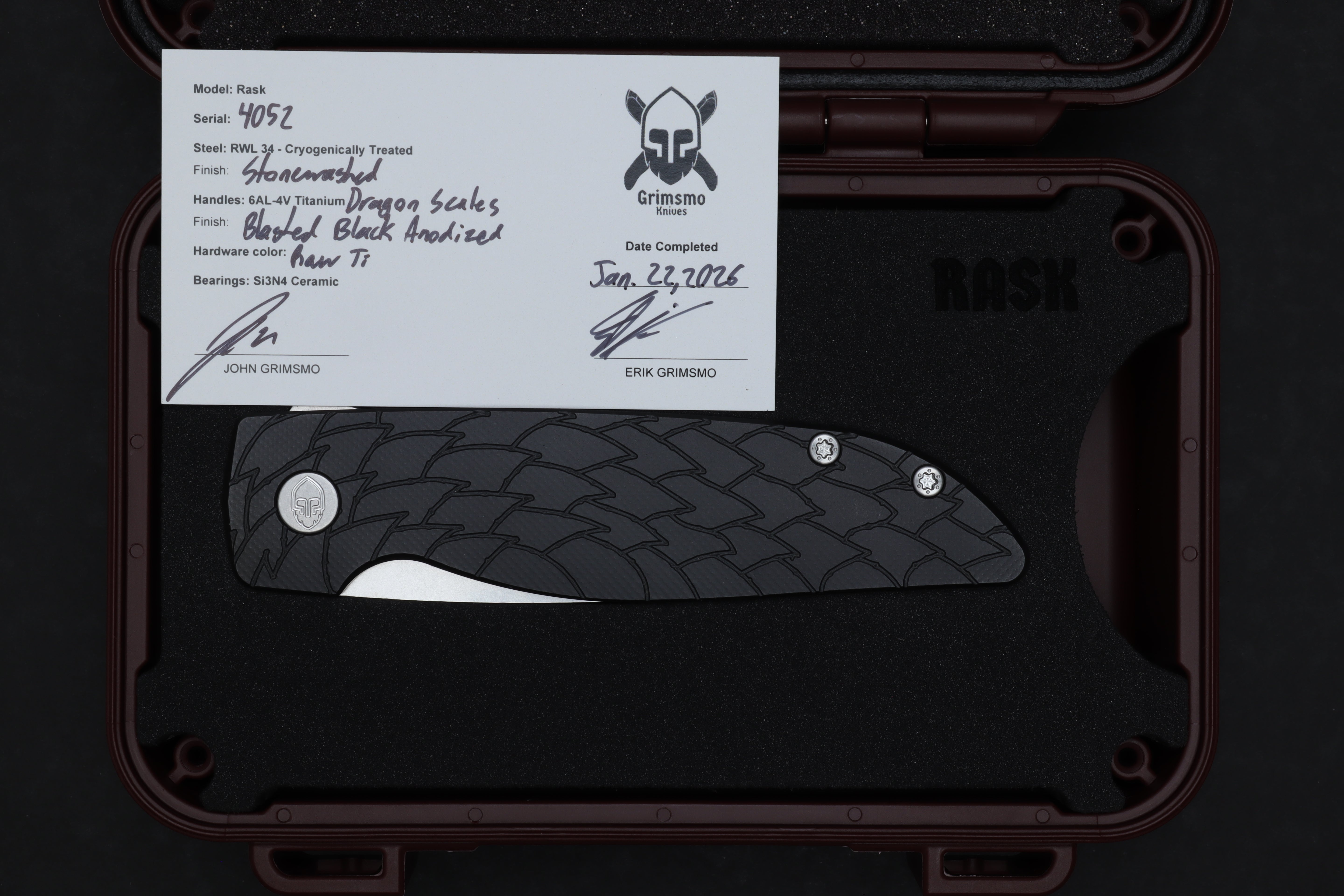 Rask #4052 9278340130