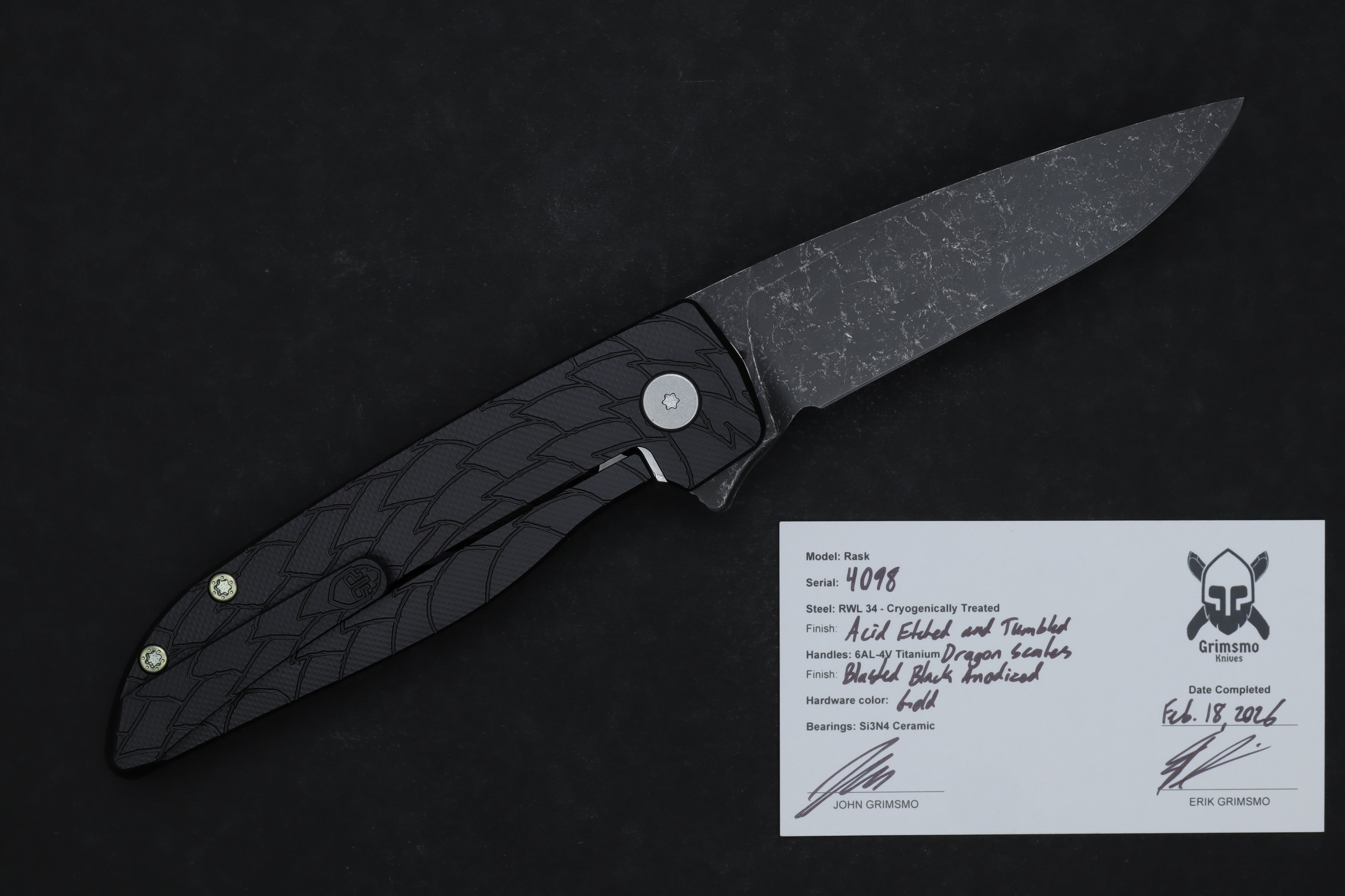 Rask #4098 9278340220