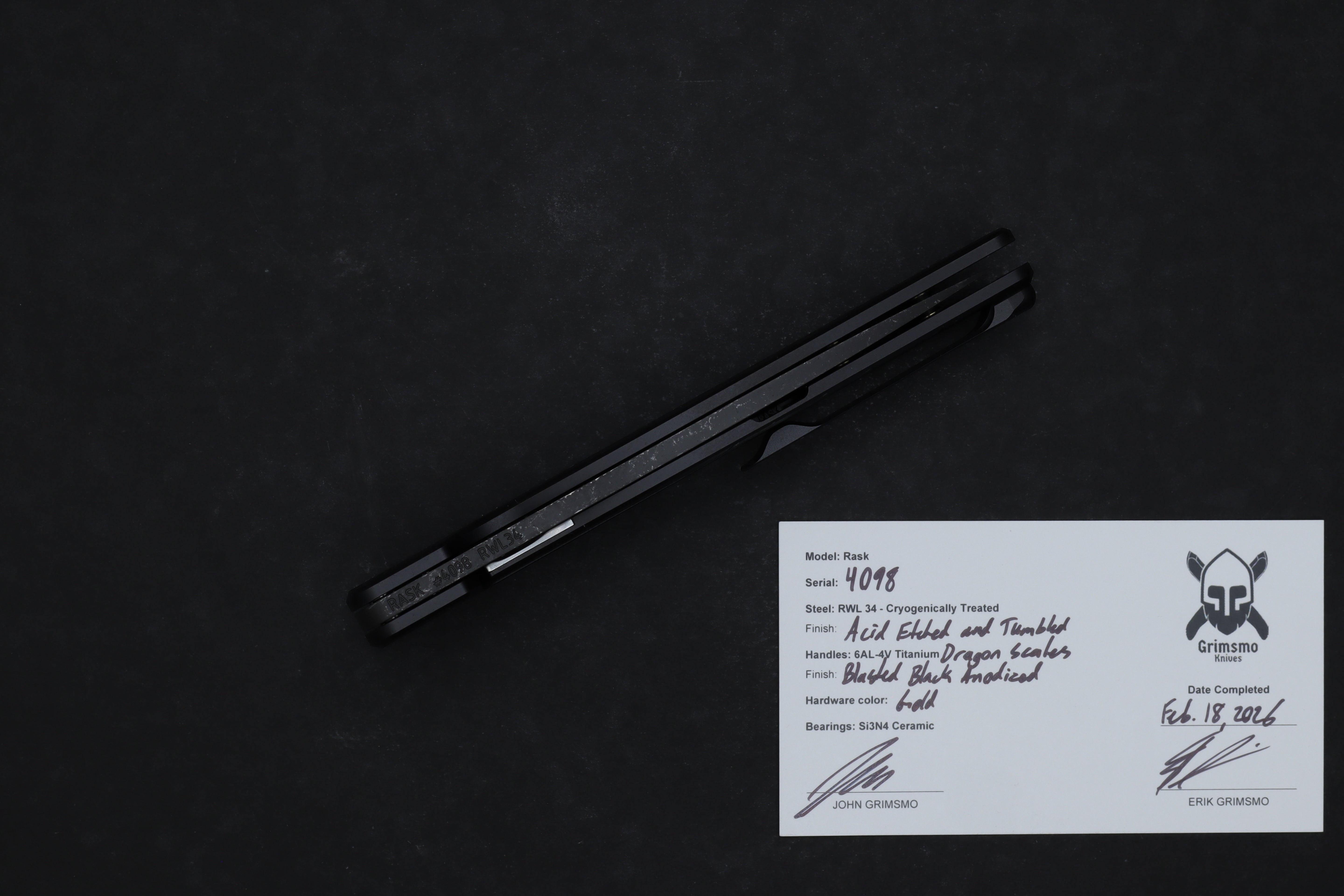 Rask #4098 9278340220