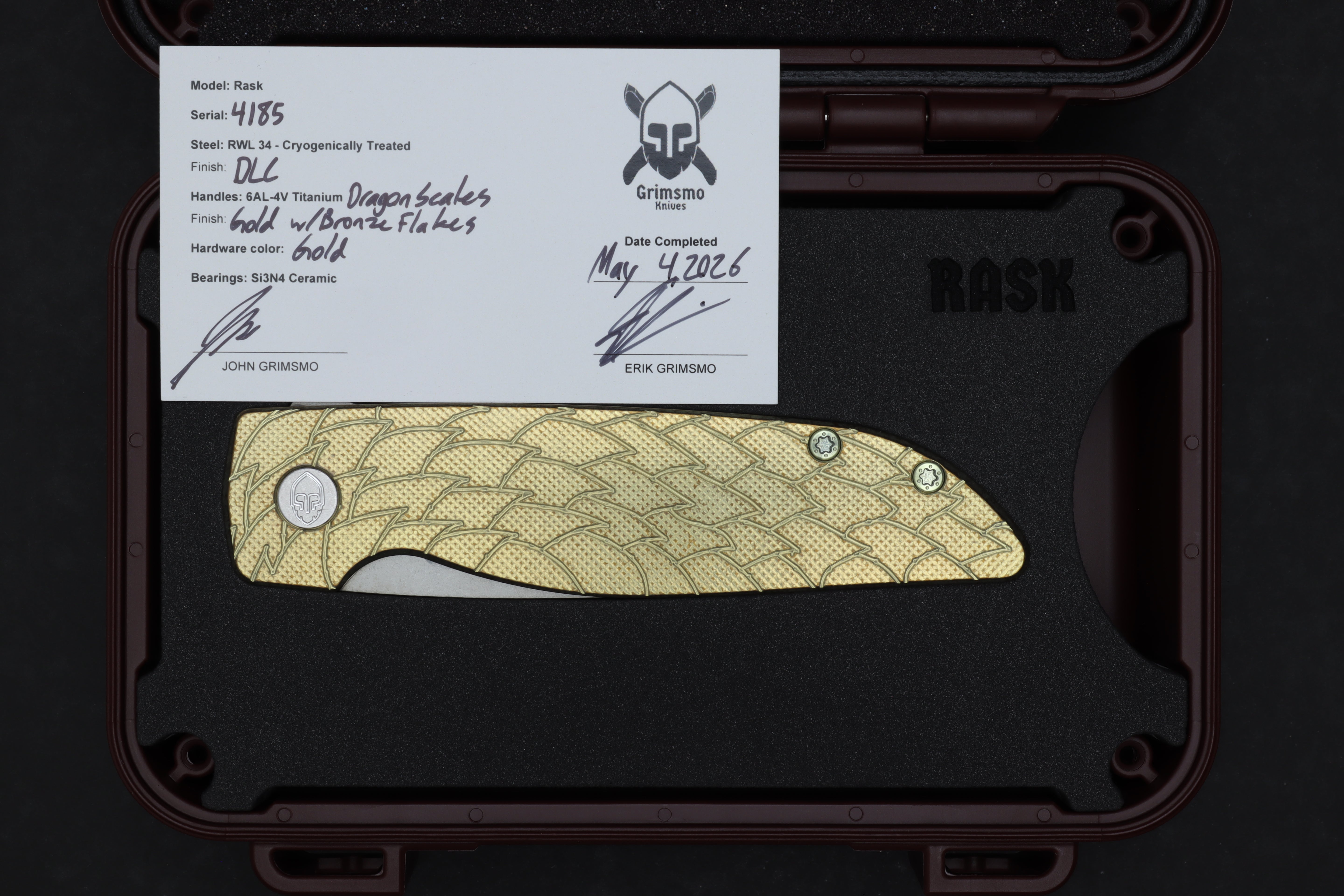Rask #4185 9278340602