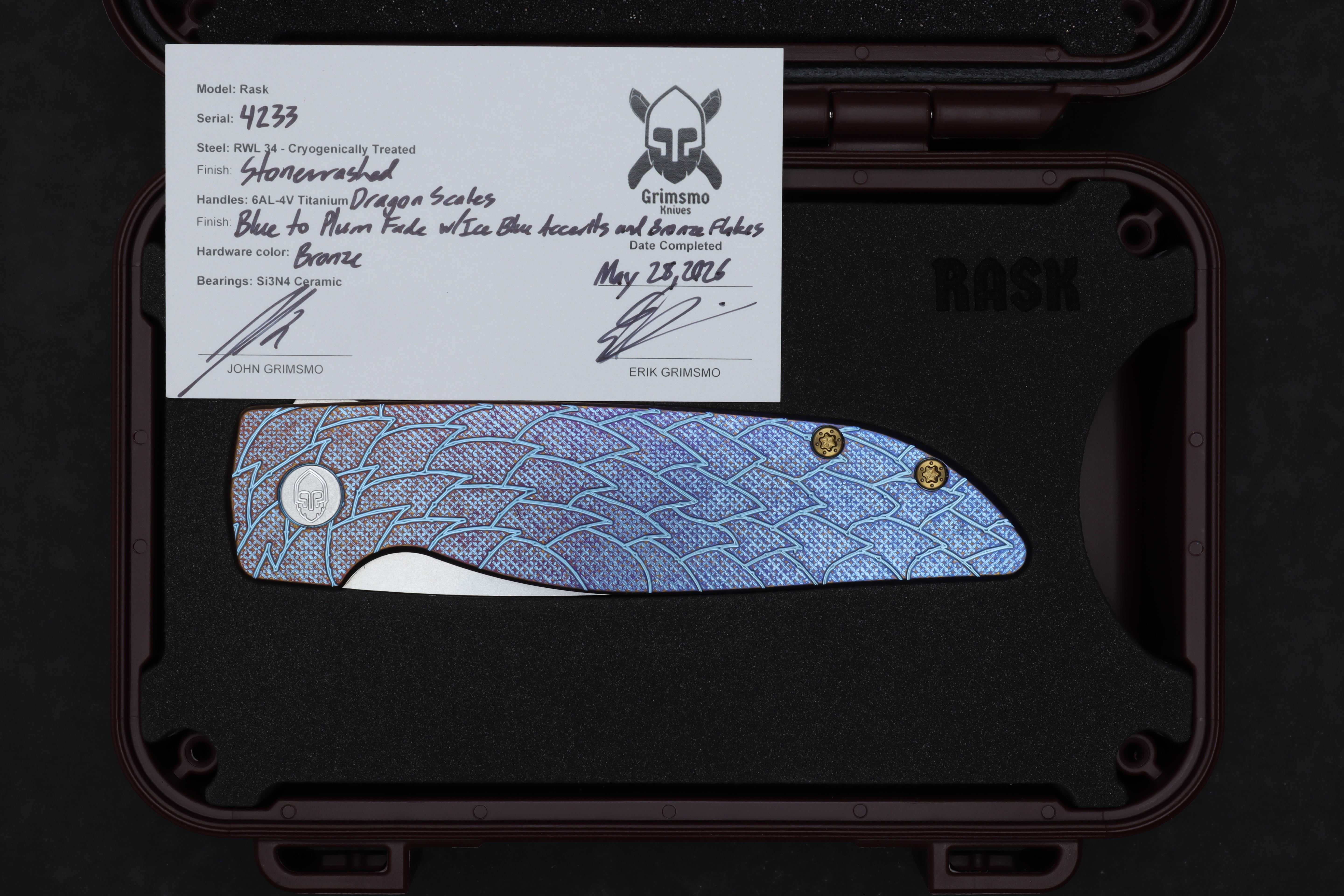Rask #4233 9278340602