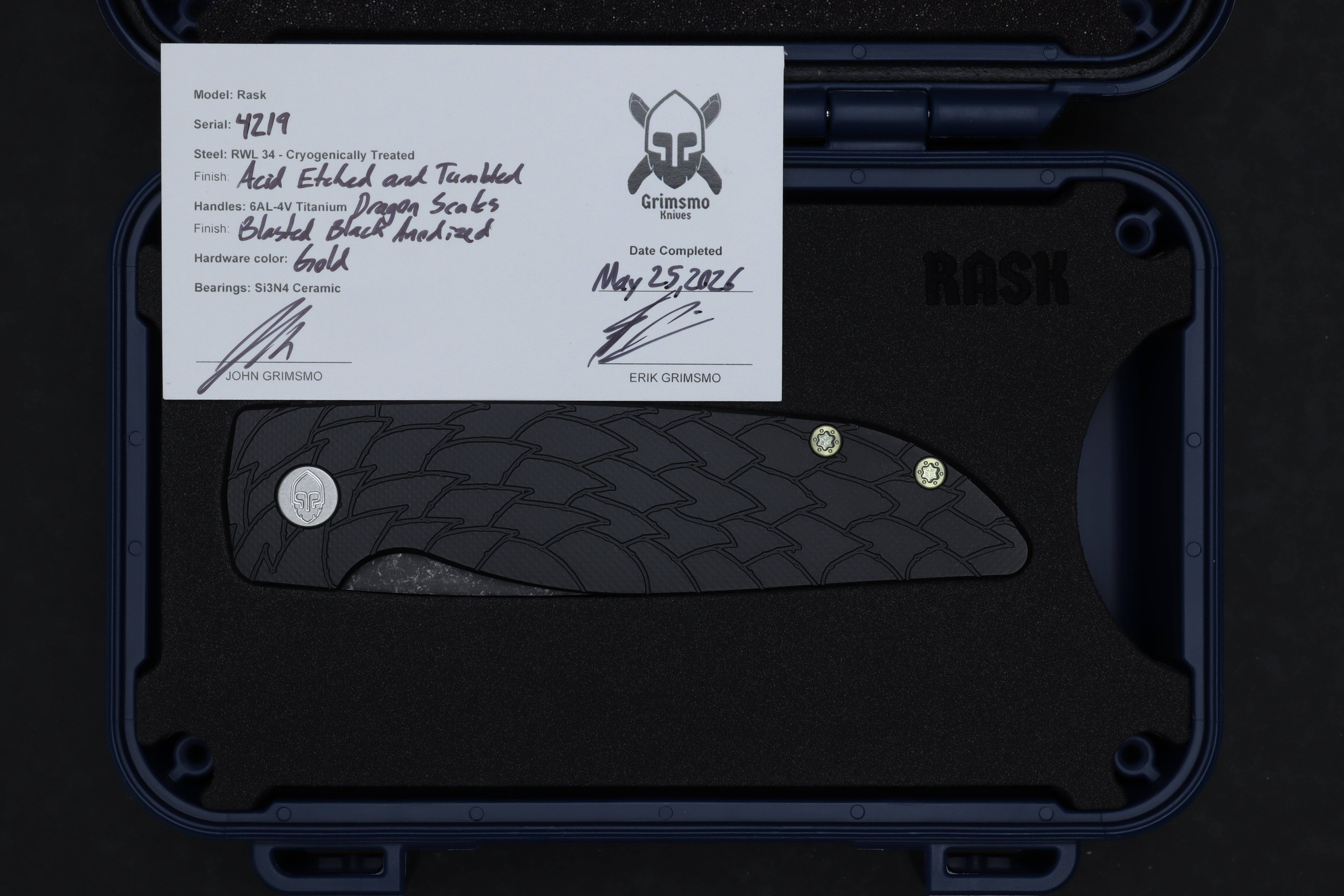 Rask #4219 9278340601