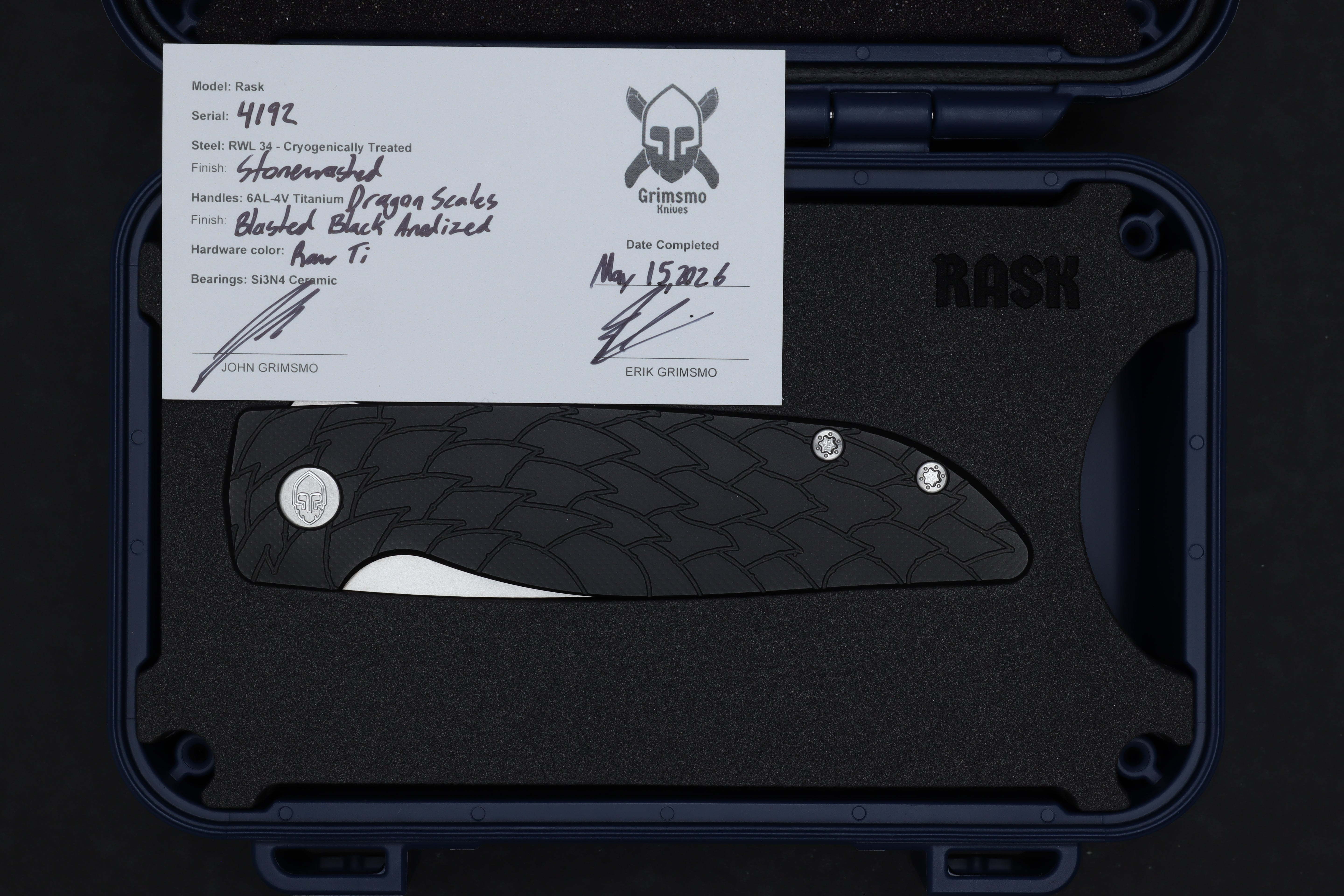 Rask #4192 9278340601