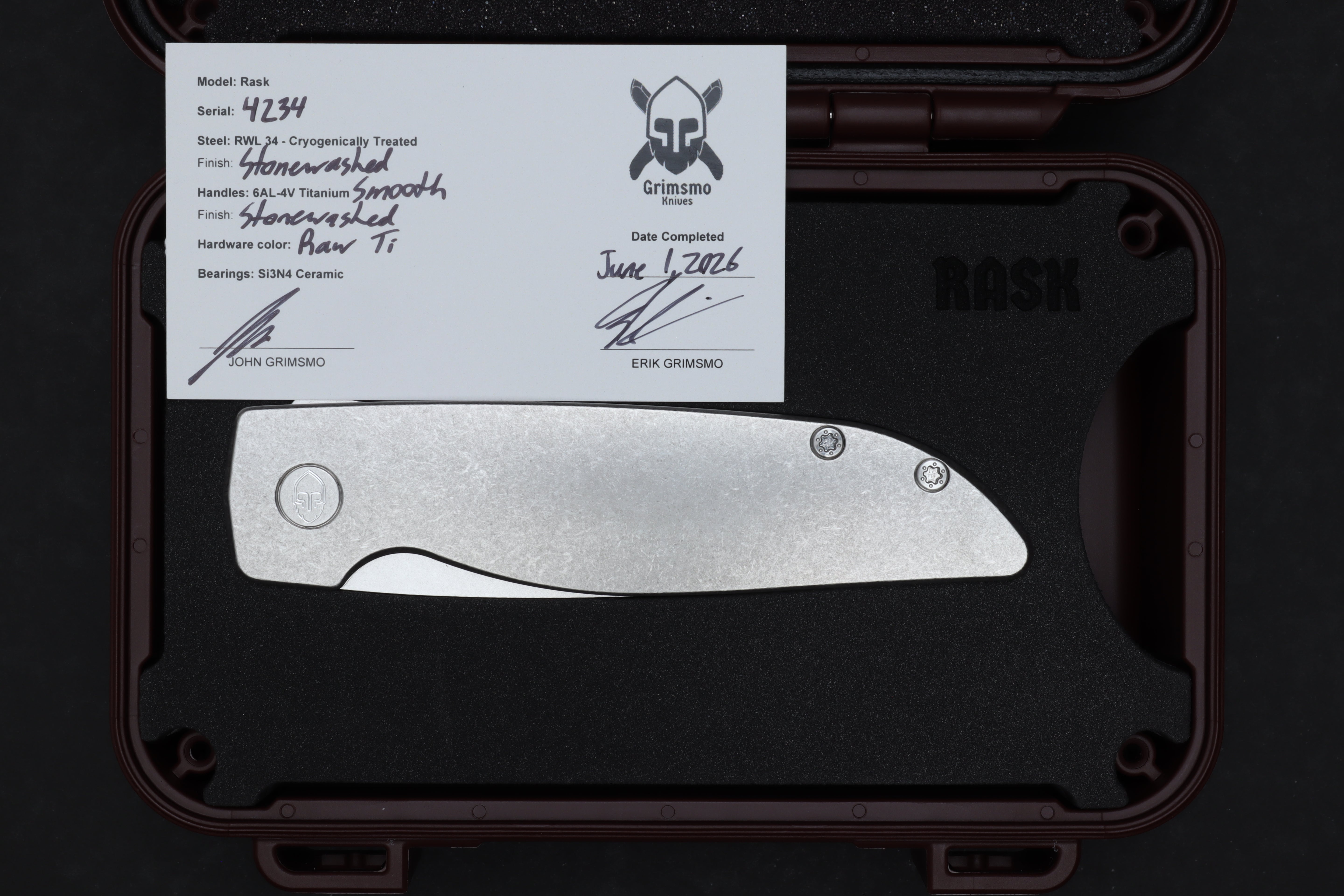Rask #4234 9278340602