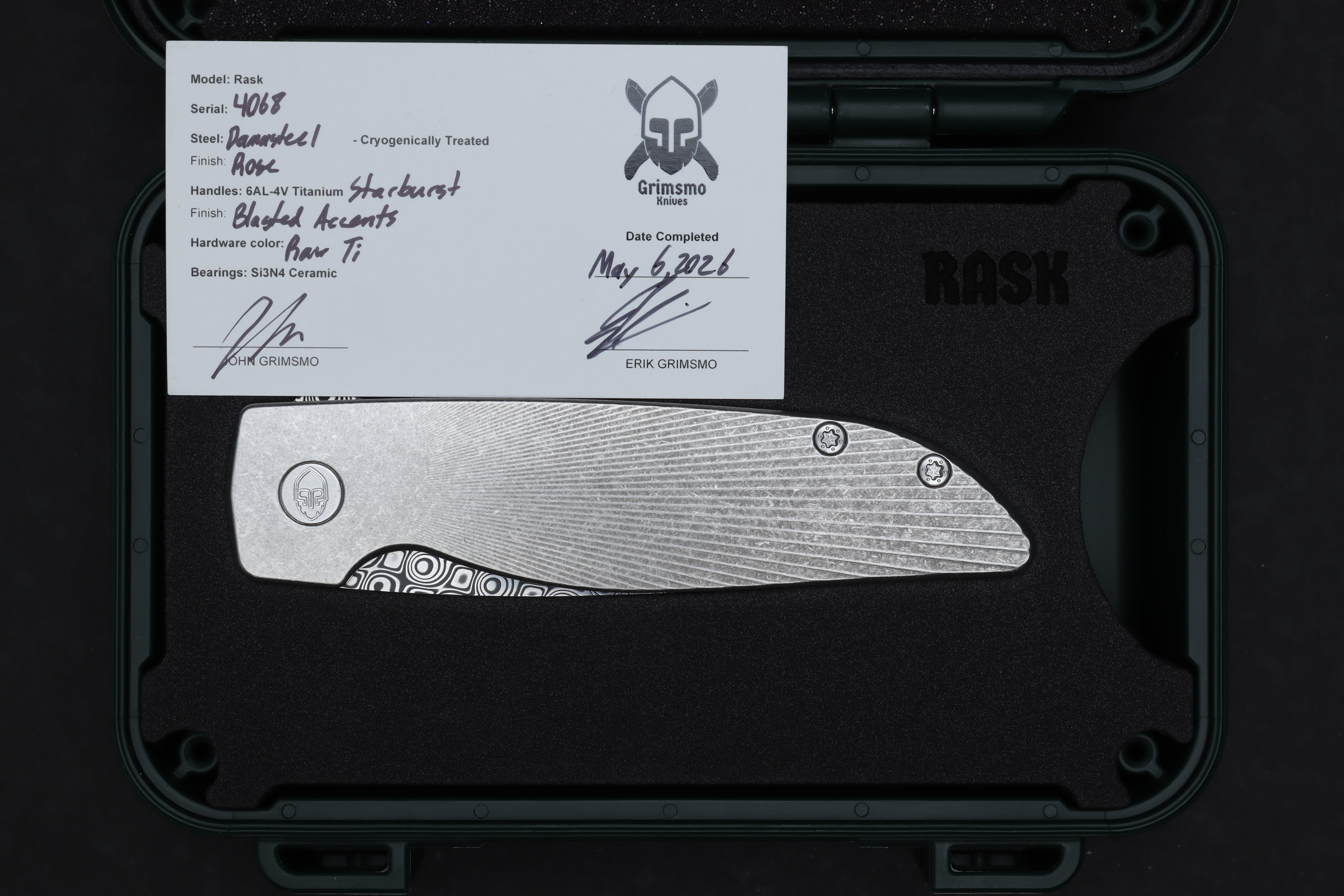 Rask #4068 9278340601