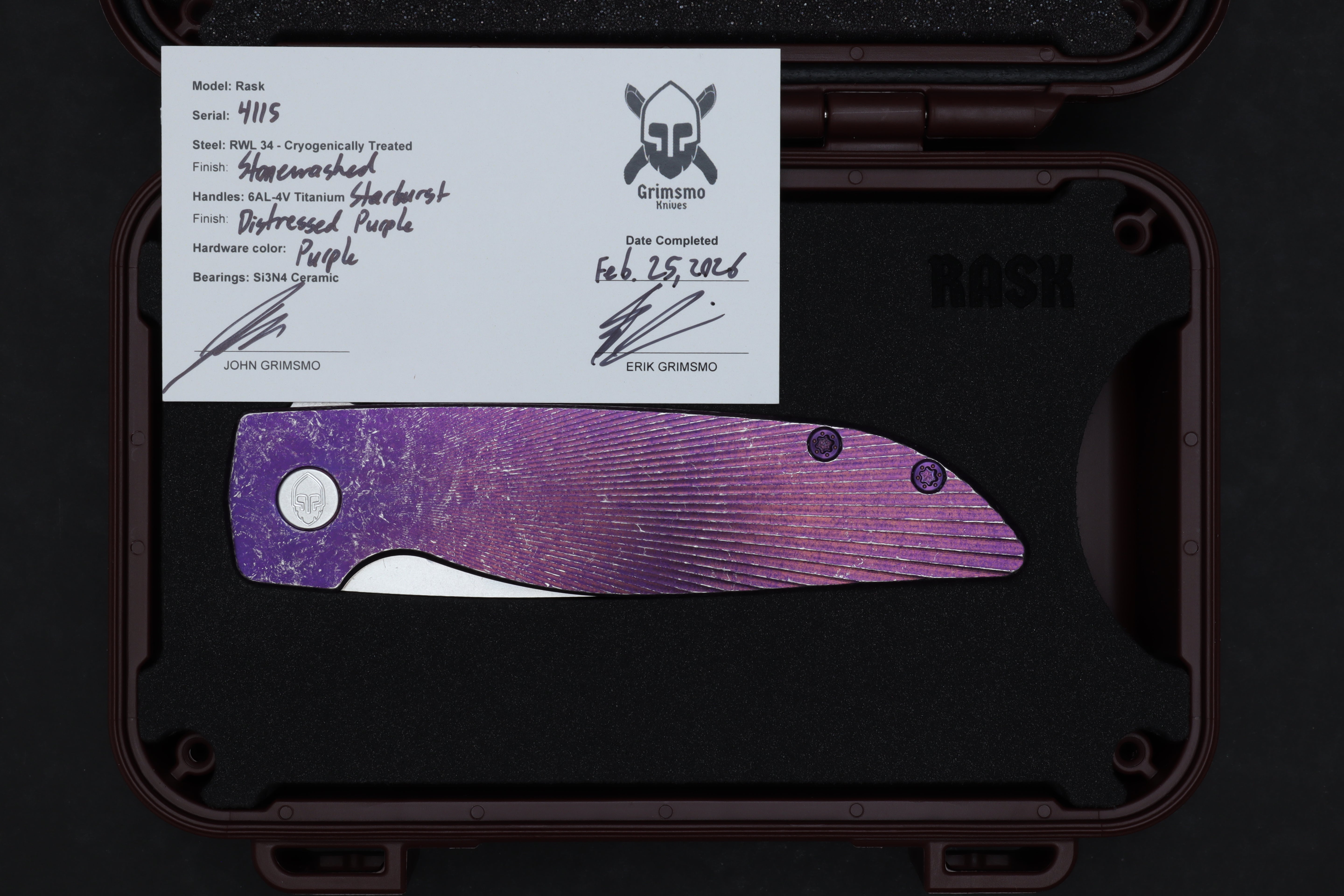 Rask #4115 9278340303