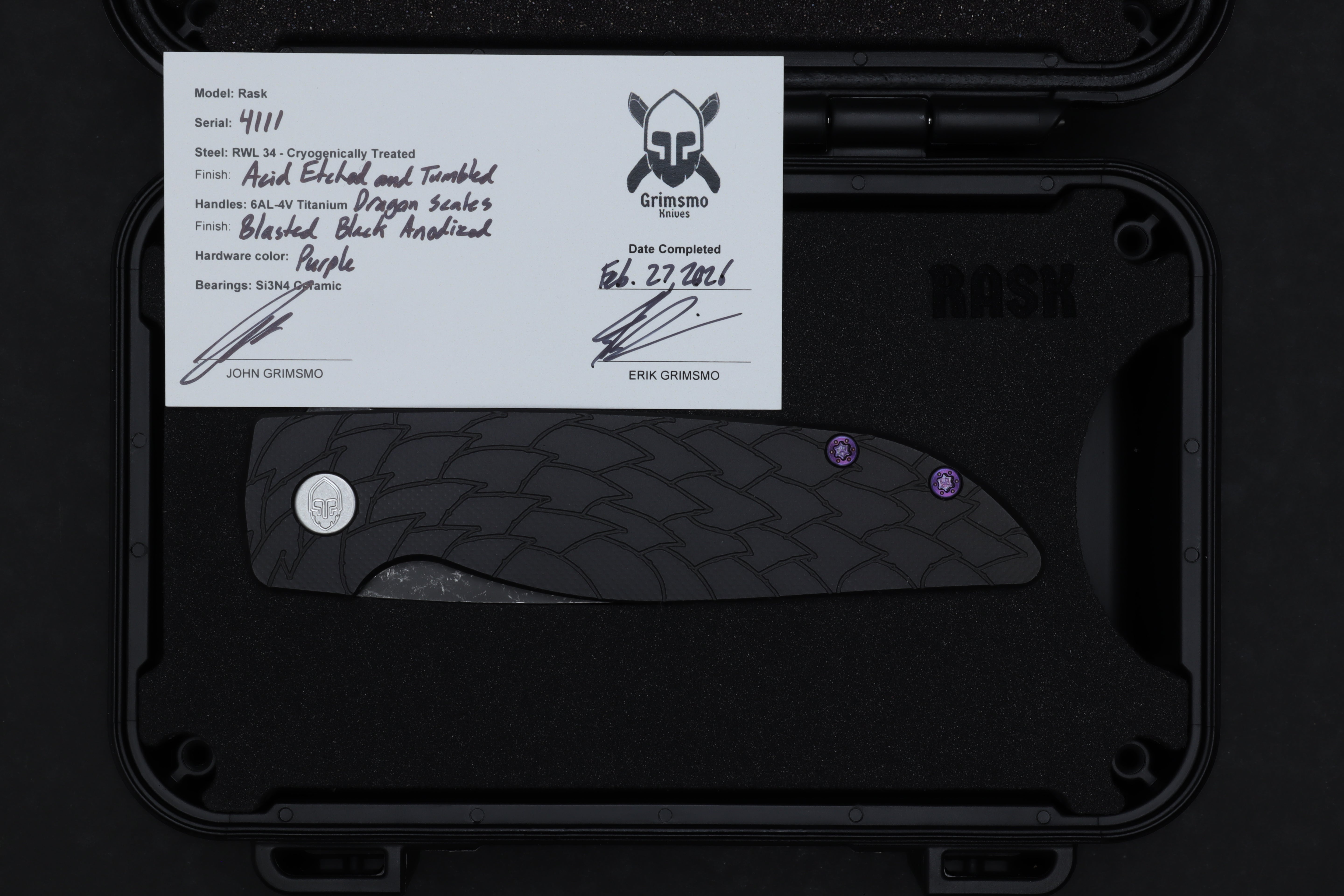 Rask #4111 9278340303