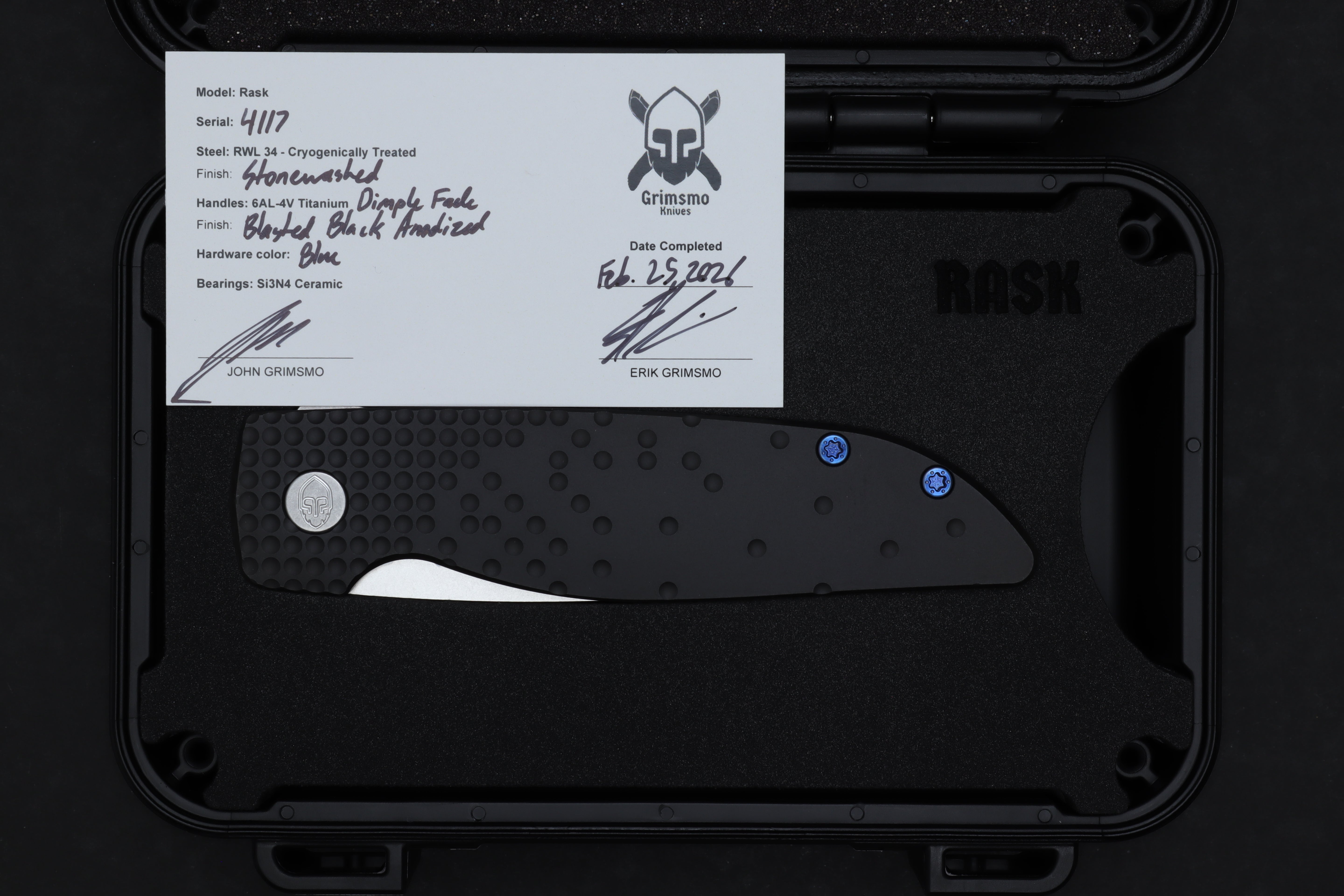 Rask #4117 9278340303
