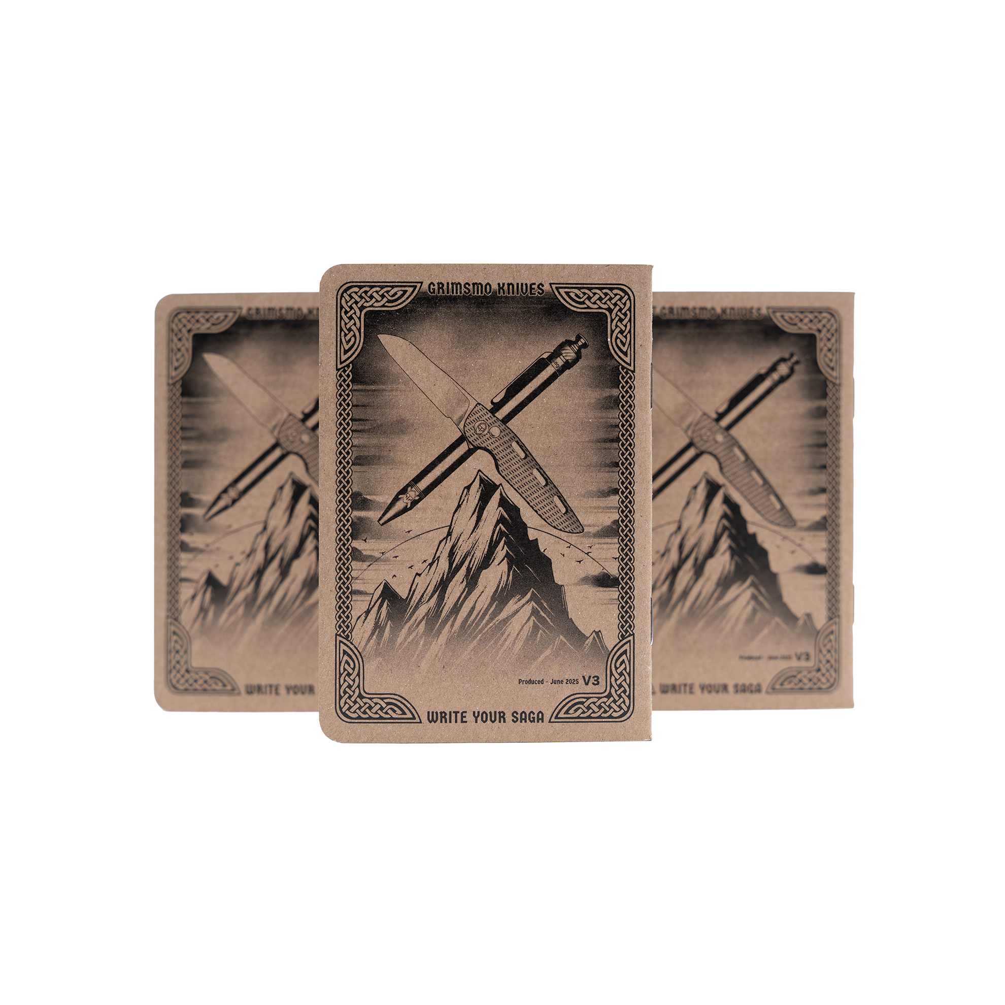Grimsmo Pocket Book V3 - 3 Pack