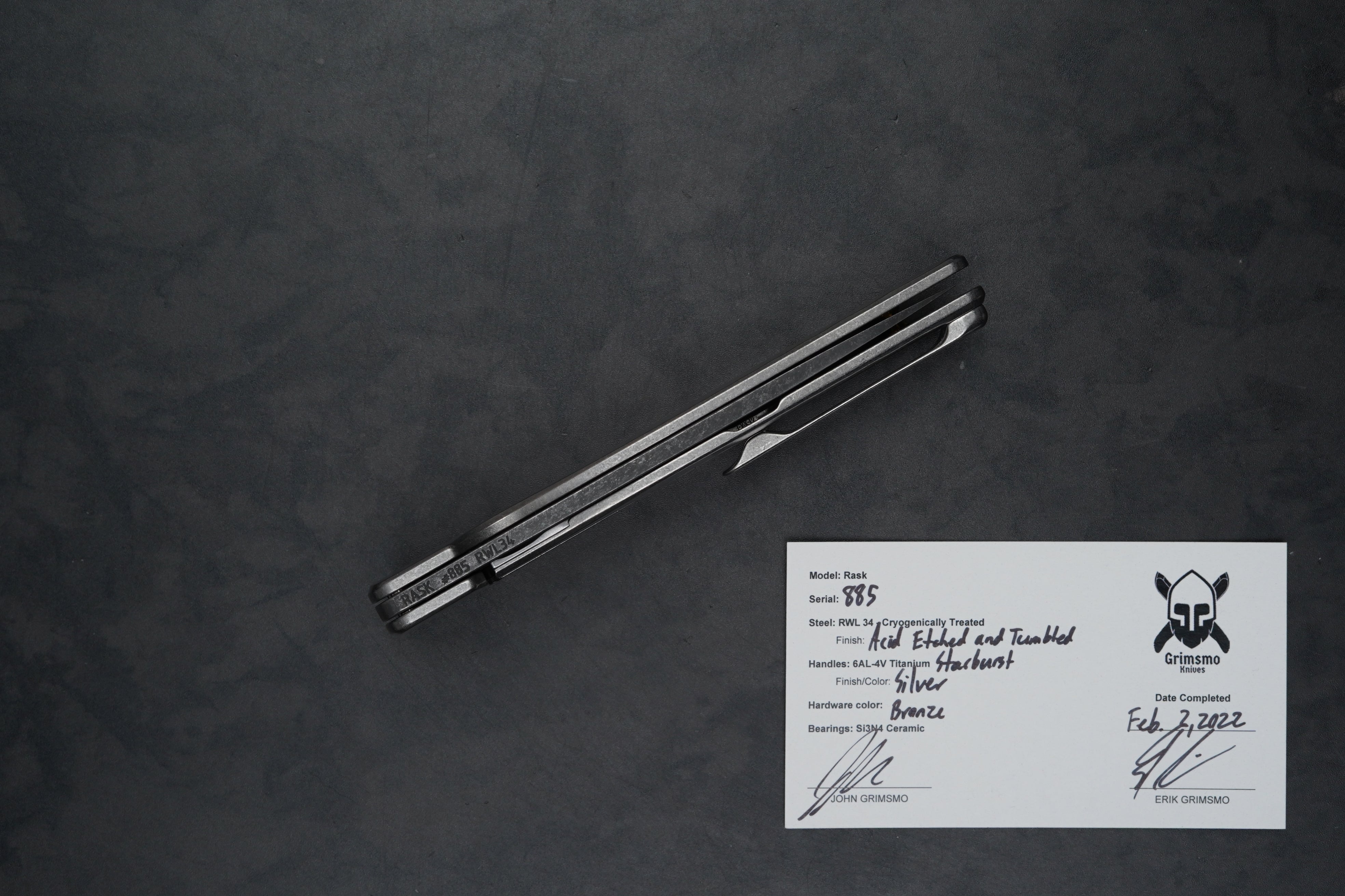 Rask #885 7485930203