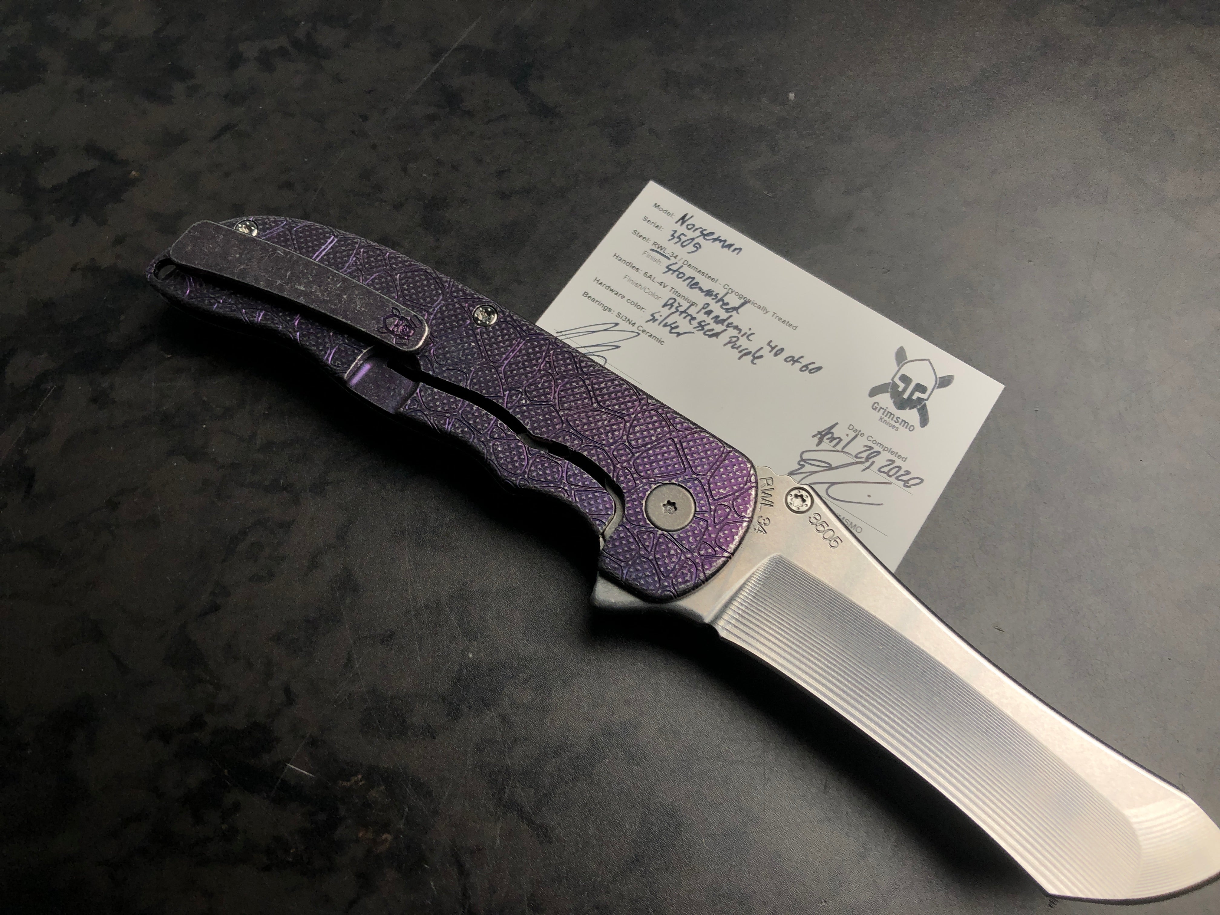 Pandemic Norseman #3505 9458660619